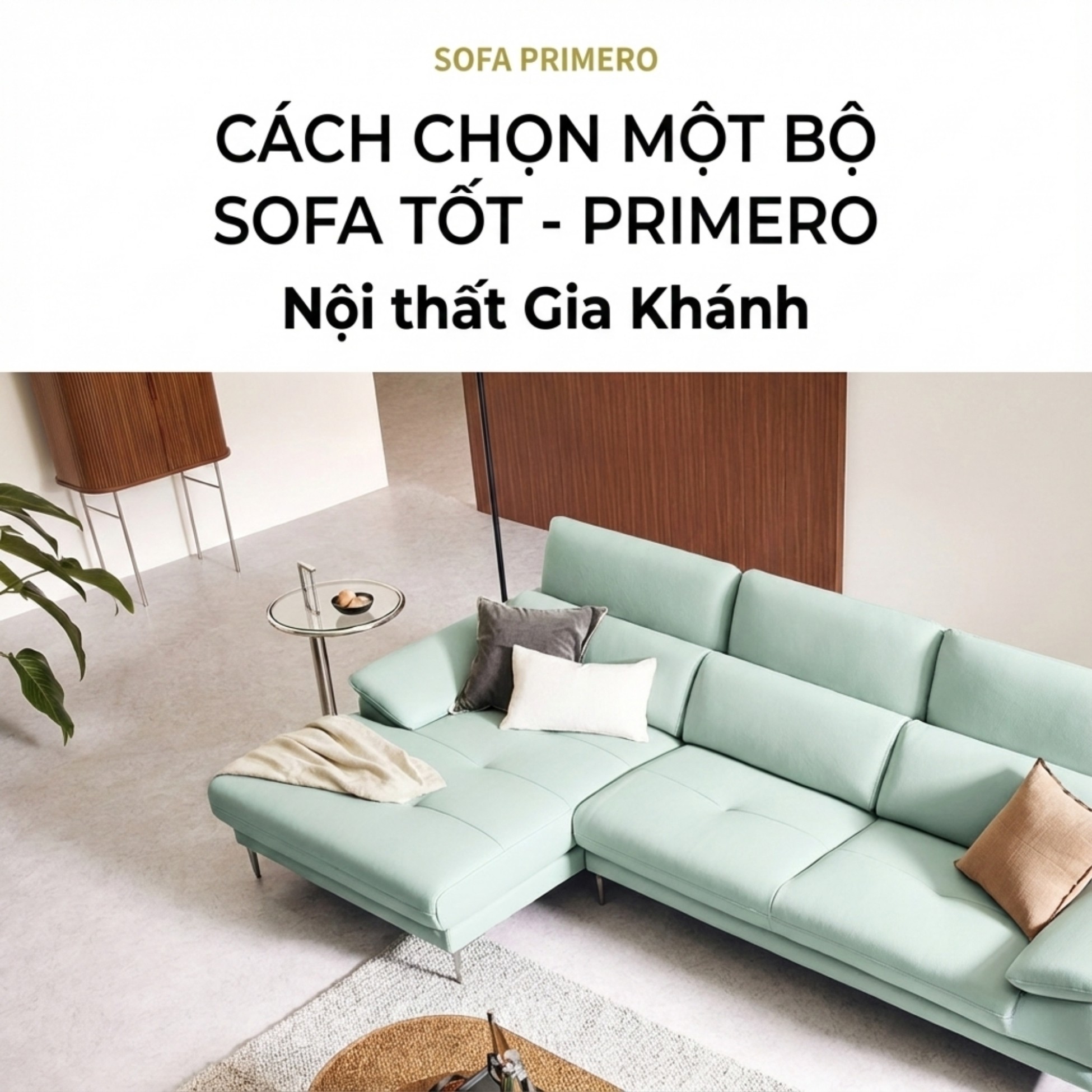 Sofa PRIMERO – Sofa Da Cao Cấp Chữ L Hiện Đại Tựa Đầu Điều Chỉnh 