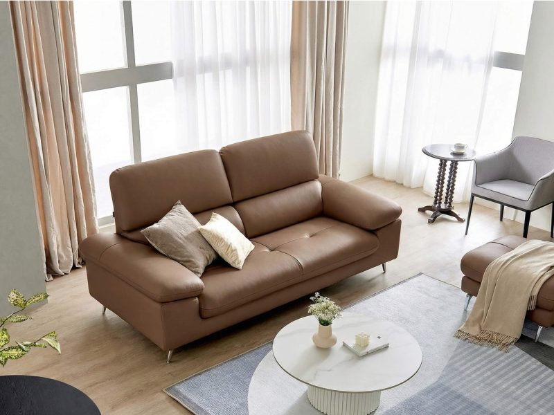 Sofa RUHAVEN - Sofa Băng 3.5 Chỗ Êm Ái Cho Gia Đình