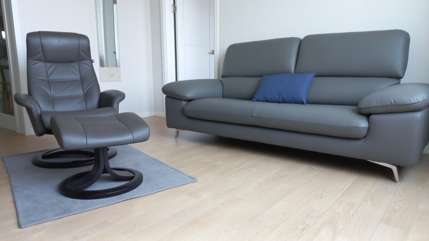 Sofa RUHAVEN - Sofa Băng 3.5 Chỗ Êm Ái Cho Gia Đình