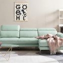 Sofa SOOTHING - Sofa Lệch Góc Êm Ái Với Tựa Đầu Tuỳ Chỉnh Thông Minh