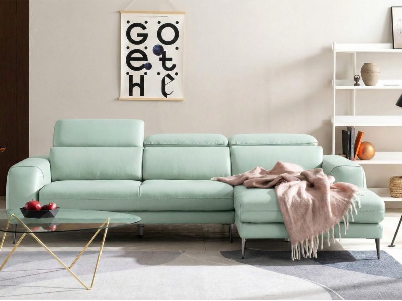 Sofa SOOTHING - Sofa Lệch Góc Êm Ái Với Tựa Đầu Tuỳ Chỉnh Thông Minh
