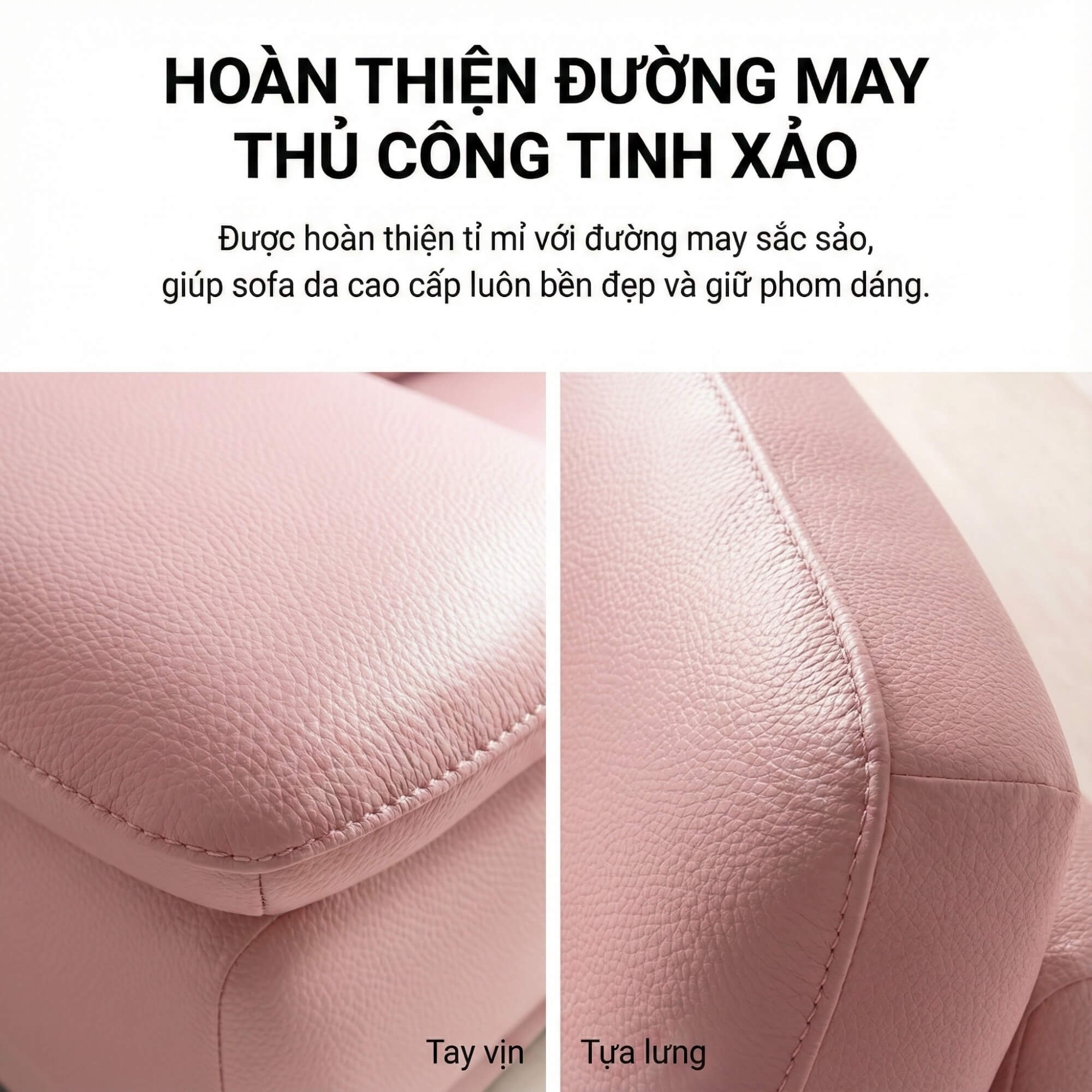 Sofa SPACIOUS - Sofa Băng Bọc Da Cao Cấp Giúp Thư Giãn Trọn Vẹn