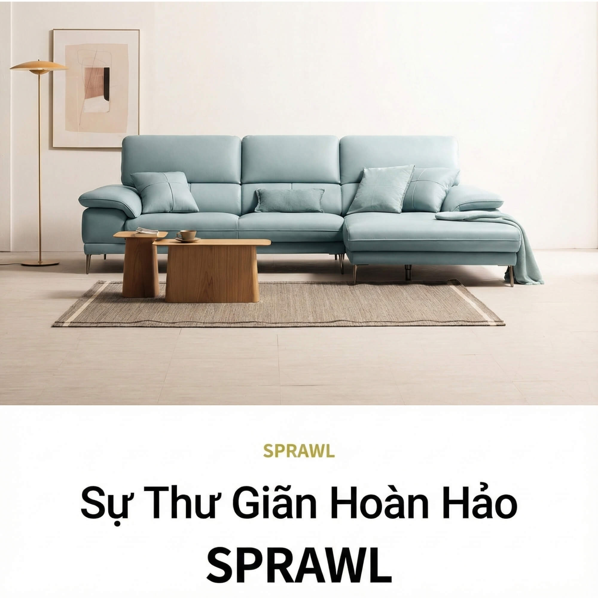 Sofa SPRAWL - Sofa Góc Hiện Đại Cho Không Gian Thư Giãn Hoàn Hảo