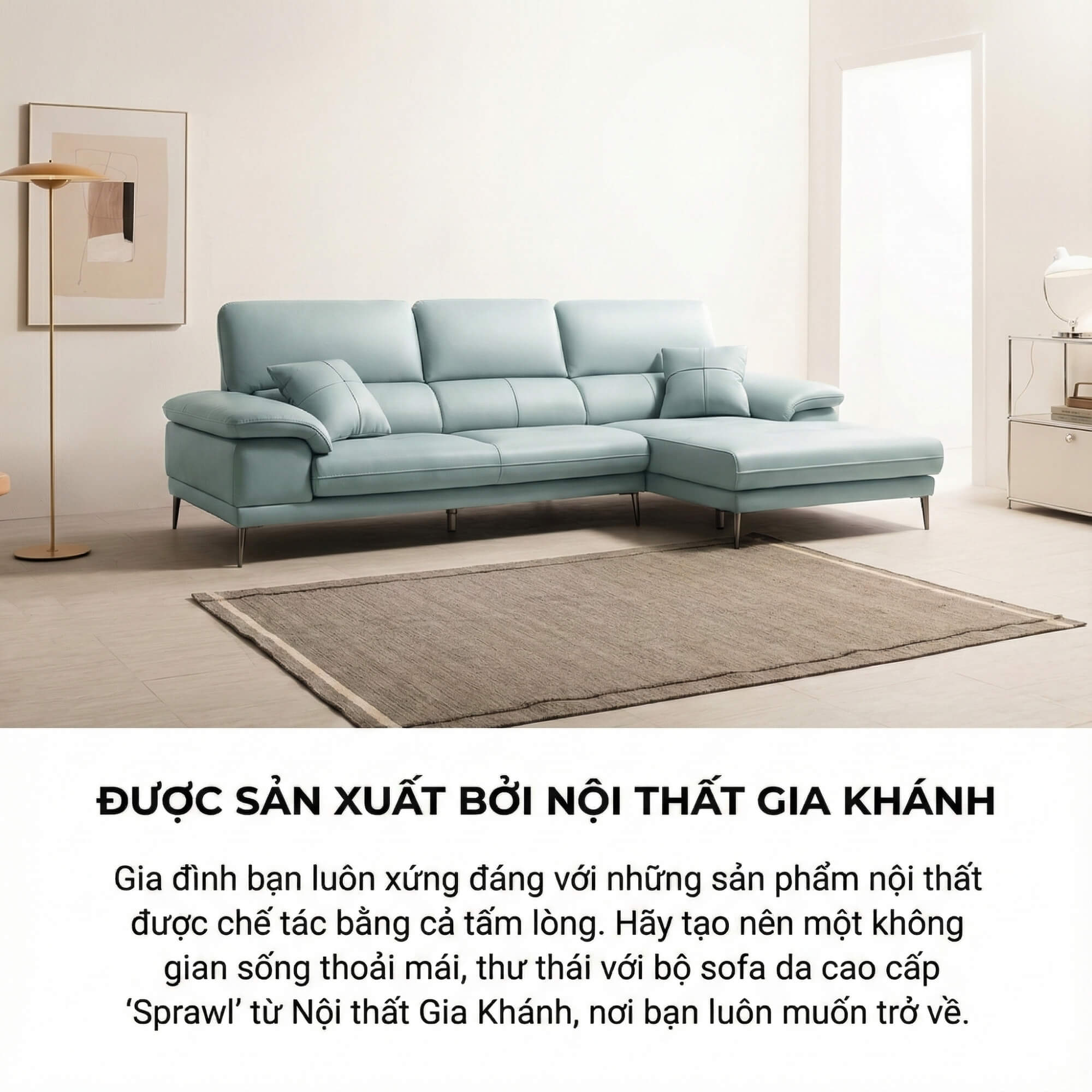 Sofa SPRAWL - Sofa Góc Hiện Đại Cho Không Gian Thư Giãn Hoàn Hảo