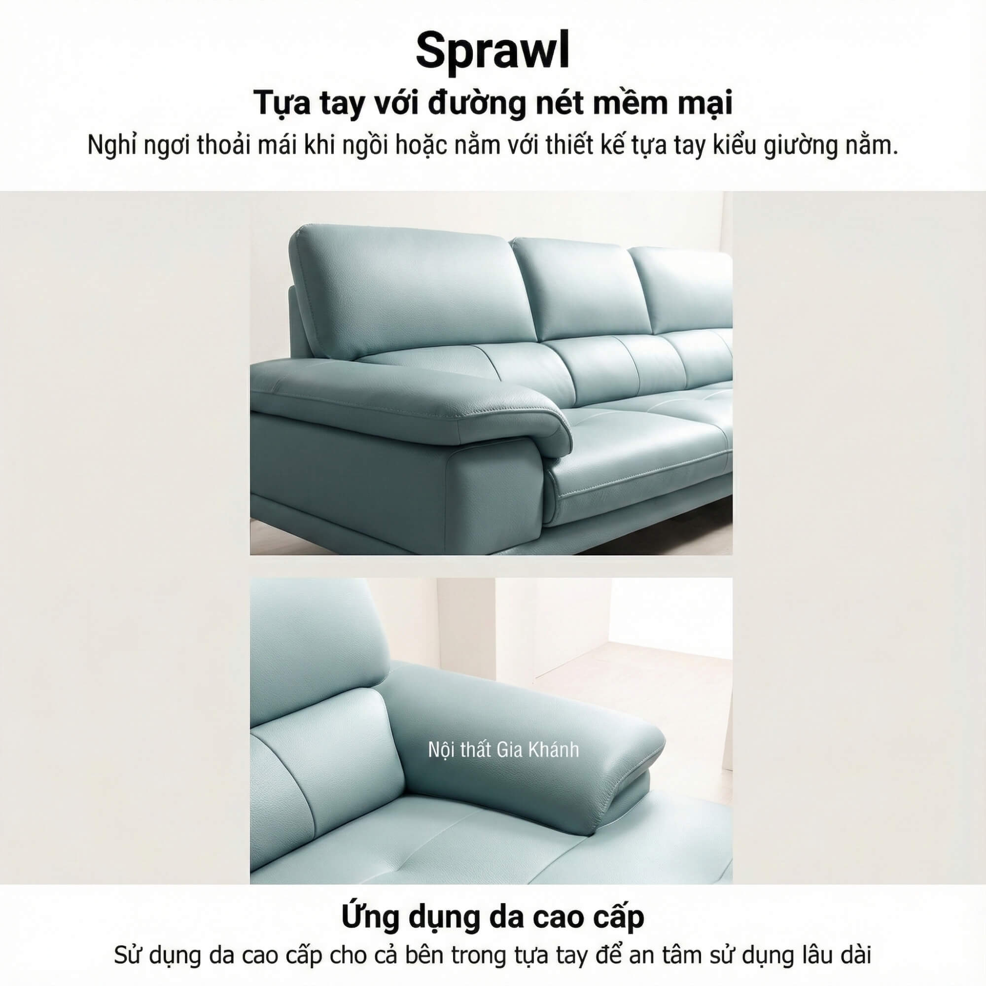 Sofa SPRAWL - Sofa Góc Hiện Đại Cho Không Gian Thư Giãn Hoàn Hảo