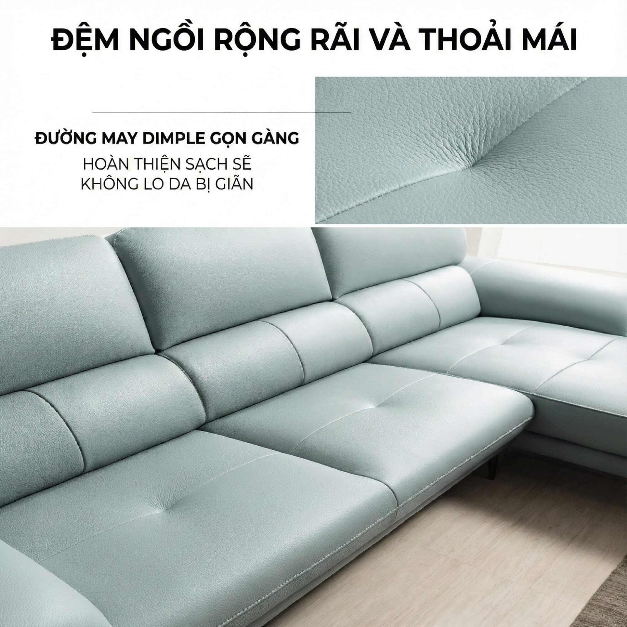Sofa SPRAWL - Sofa Góc Hiện Đại Cho Không Gian Thư Giãn Hoàn Hảo