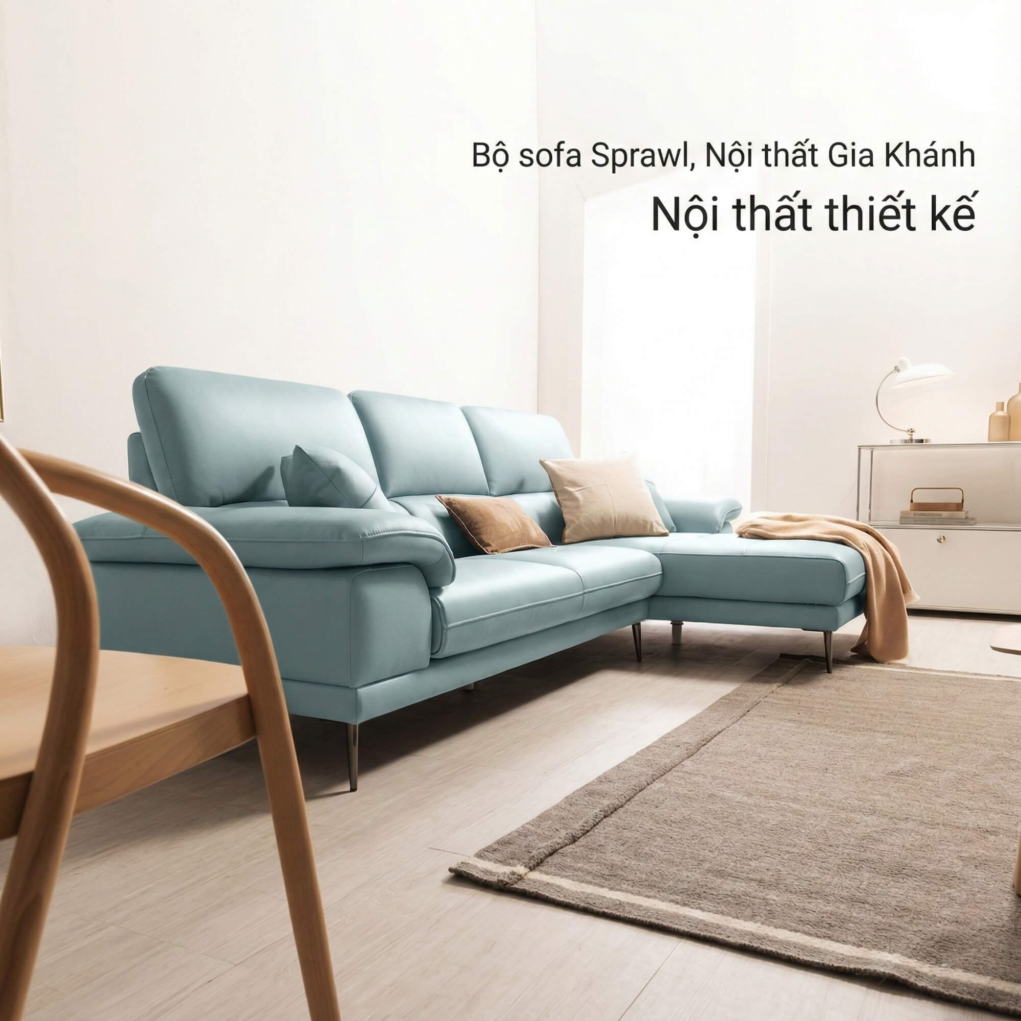 Sofa SPRAWL - Sofa Góc Hiện Đại Cho Không Gian Thư Giãn Hoàn Hảo