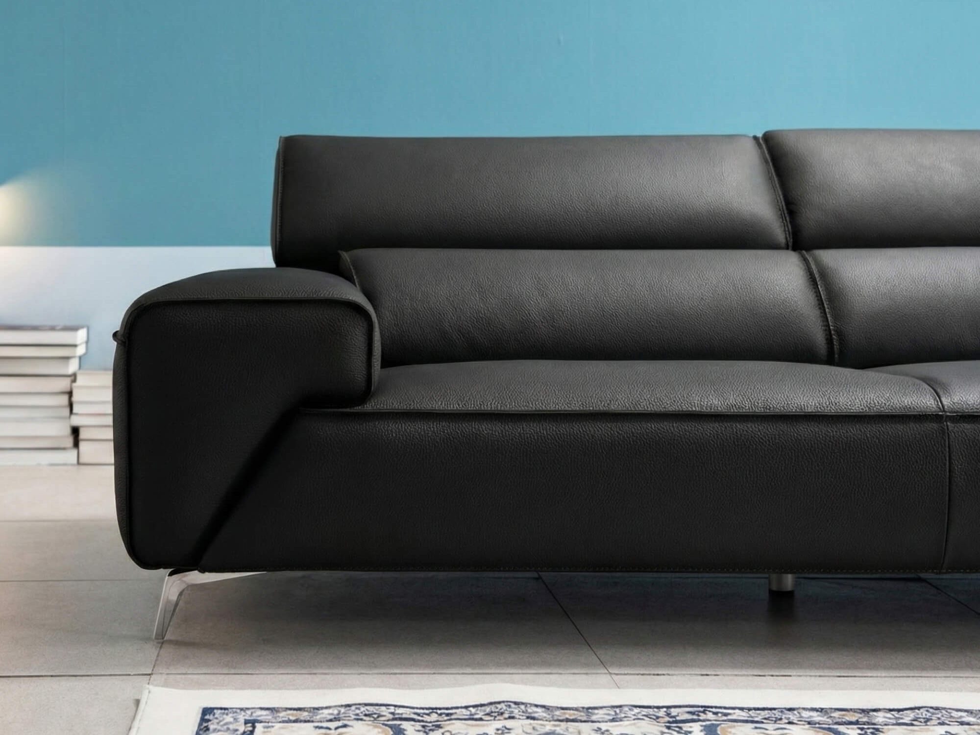 Sofa STERLING - Sofa Băng Cỡ Lớn Có Tựa Đầu Thông Minh Thiết Kế Mạnh Mẽ