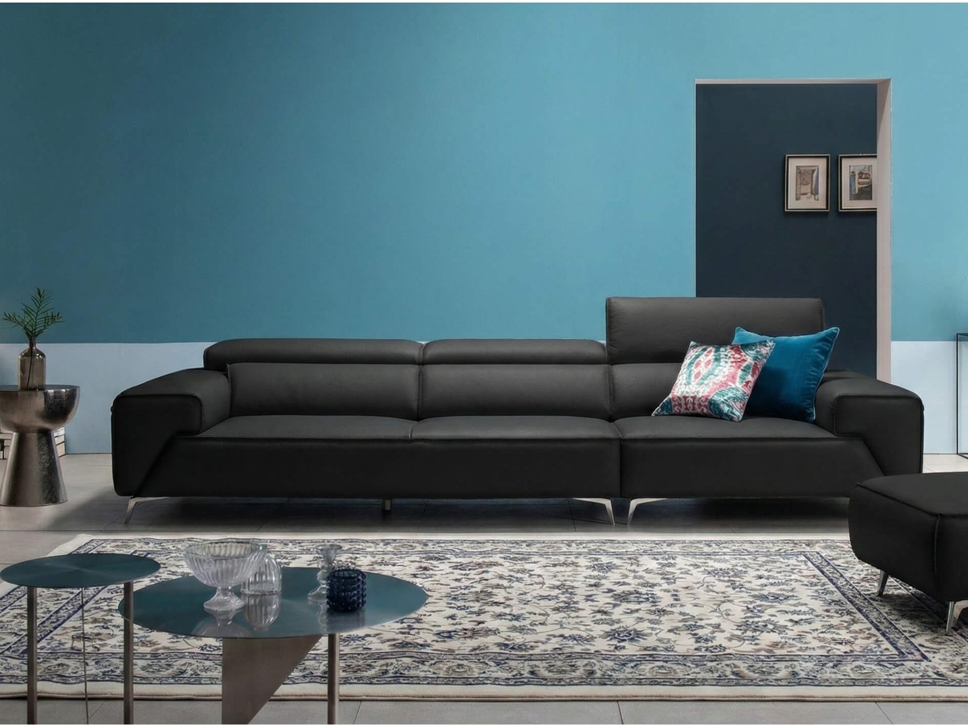 Sofa STERLING - Sofa Băng Cỡ Lớn Có Tựa Đầu Thông Minh Thiết Kế Mạnh Mẽ