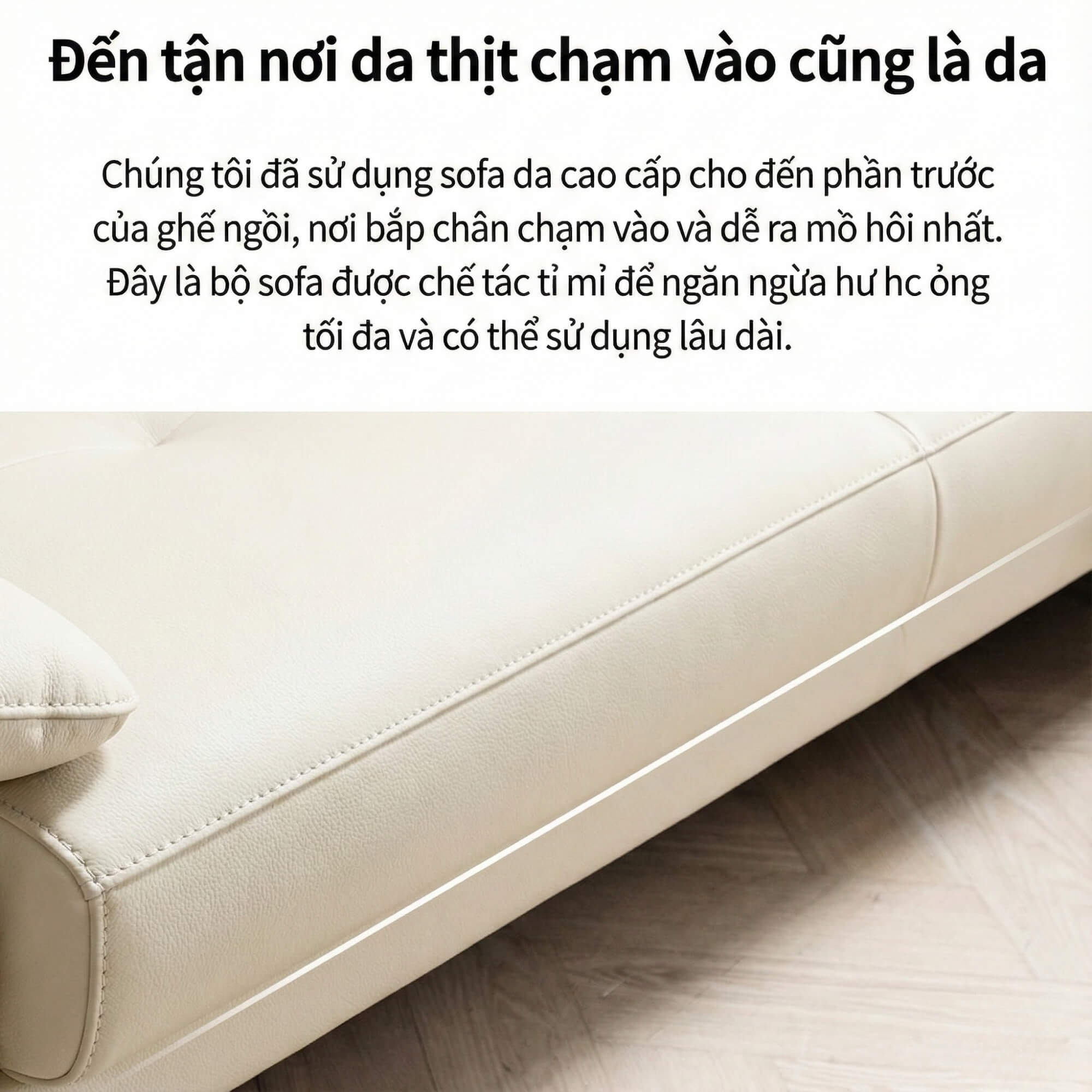 Sofa SUNBEAM – Sofa Da Hiện Đại Góc Chữ L Có Chức Năng Tuỳ Chỉnh