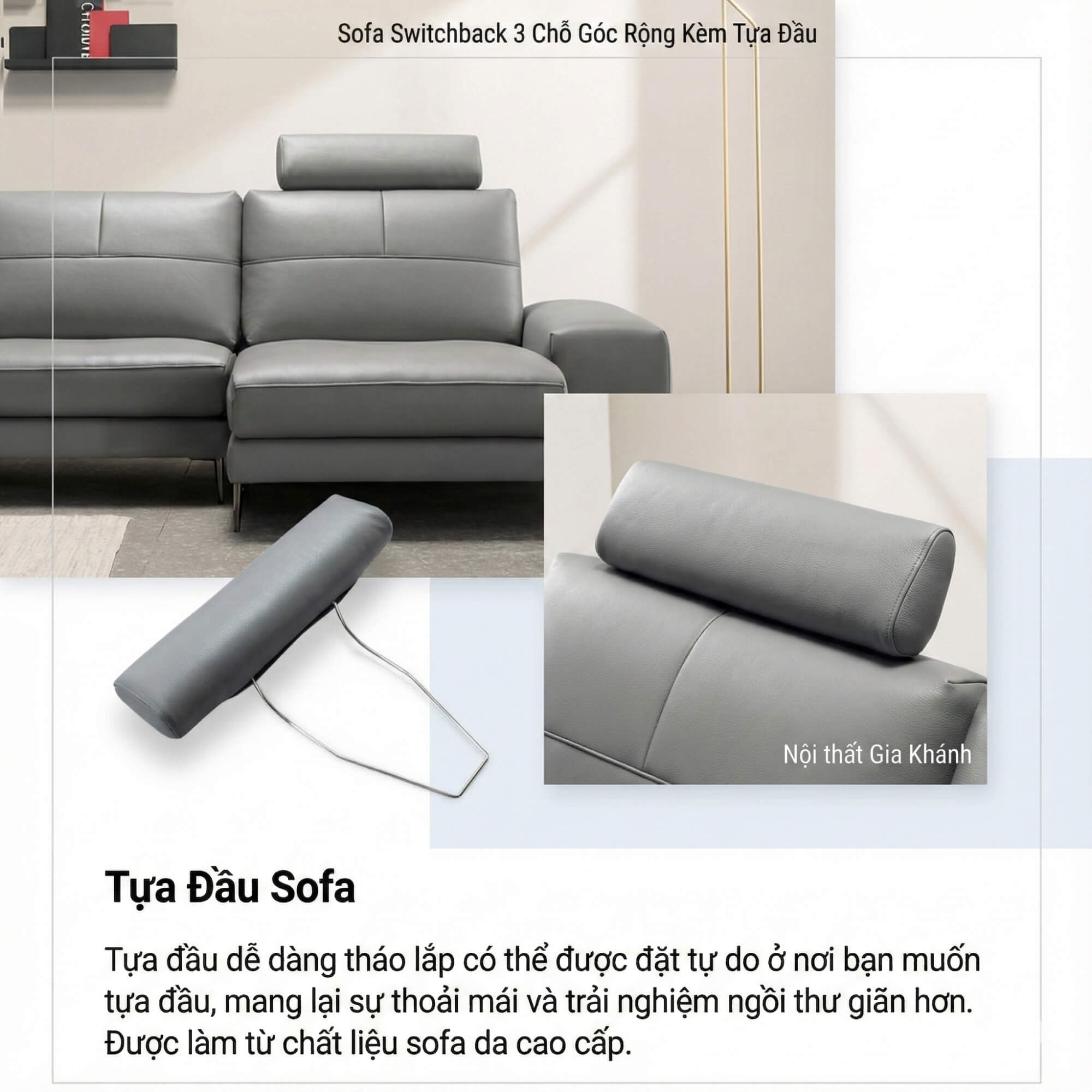 Sofa SWITCHBACK - Sofa Đơn Module Thiết Kế Ghép Nối Độc Lạ