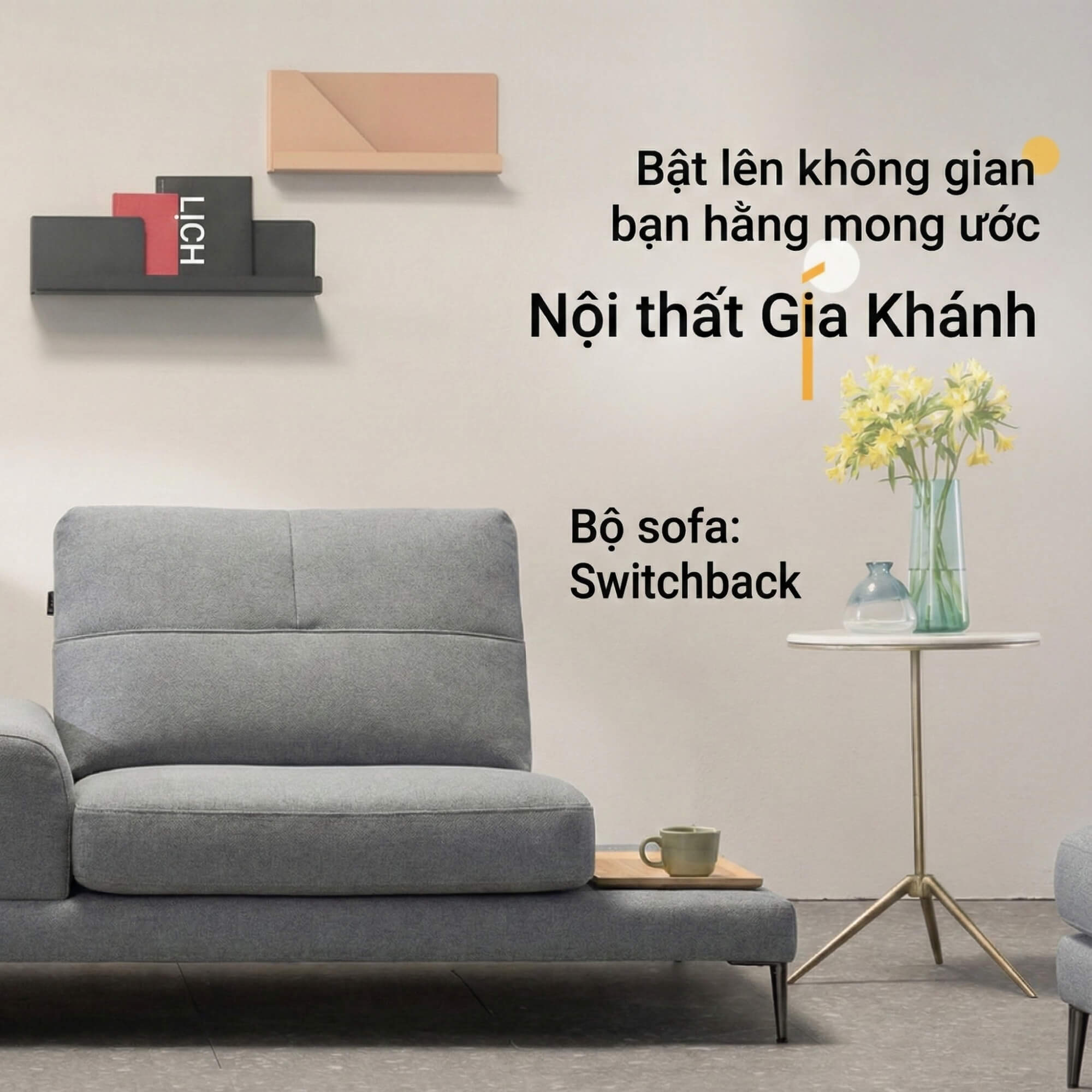 Sofa SWITCHBACK - Sofa Đơn Module Thiết Kế Ghép Nối Độc Lạ