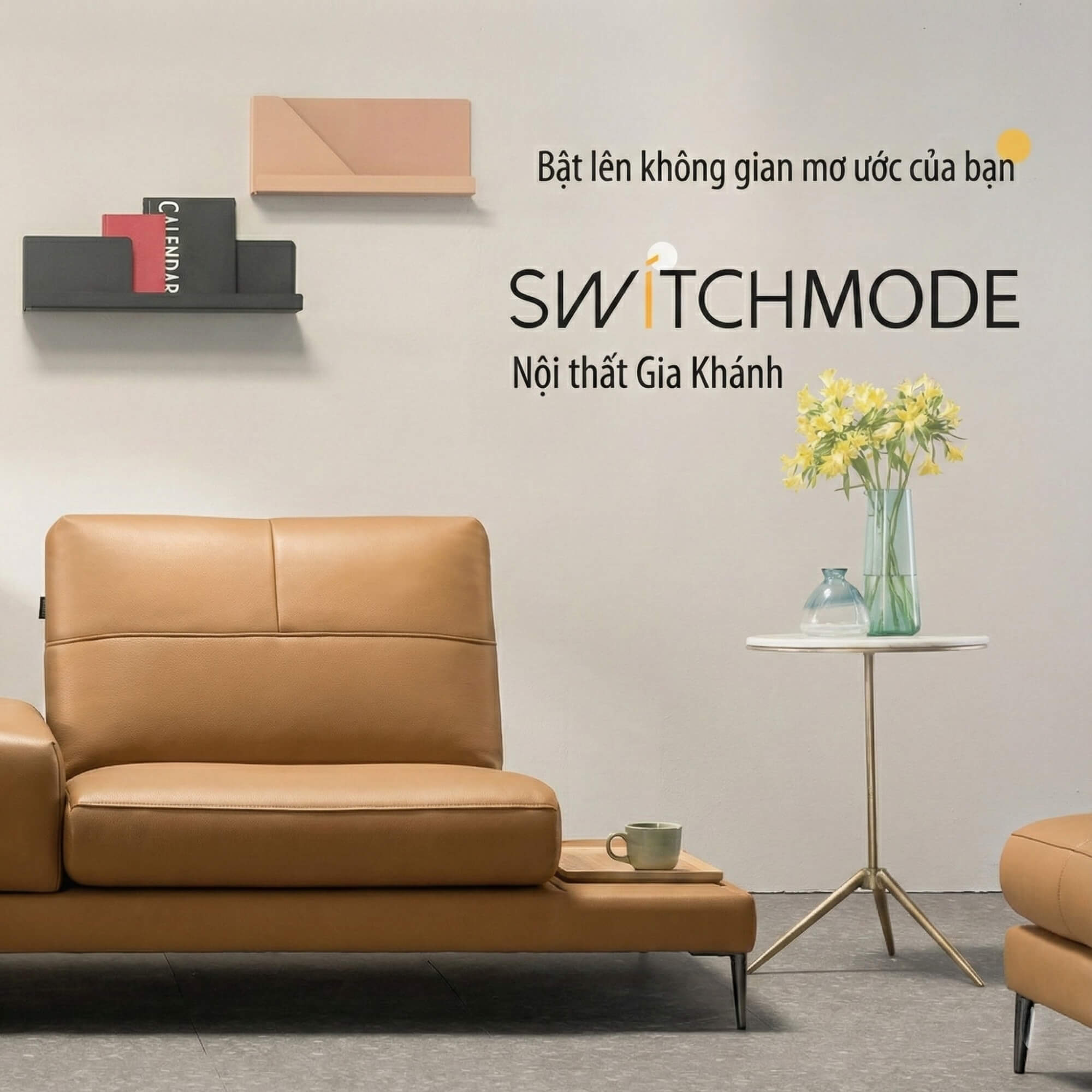 Sofa SWITCHMODE - Sofa Băng Bọc Da Dạng MODULE Đa Zi Năng