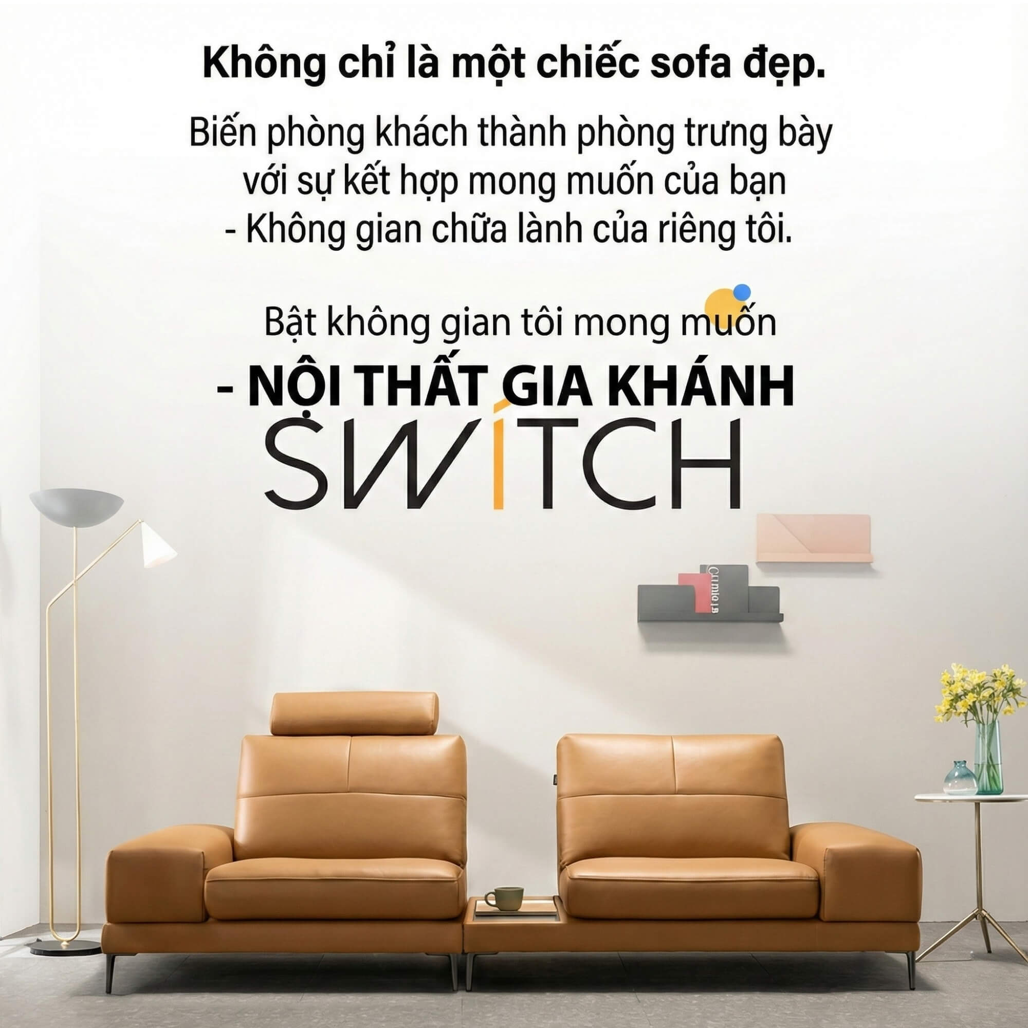Sofa SWITCHMODE - Sofa Băng Bọc Da Dạng MODULE Đa Zi Năng