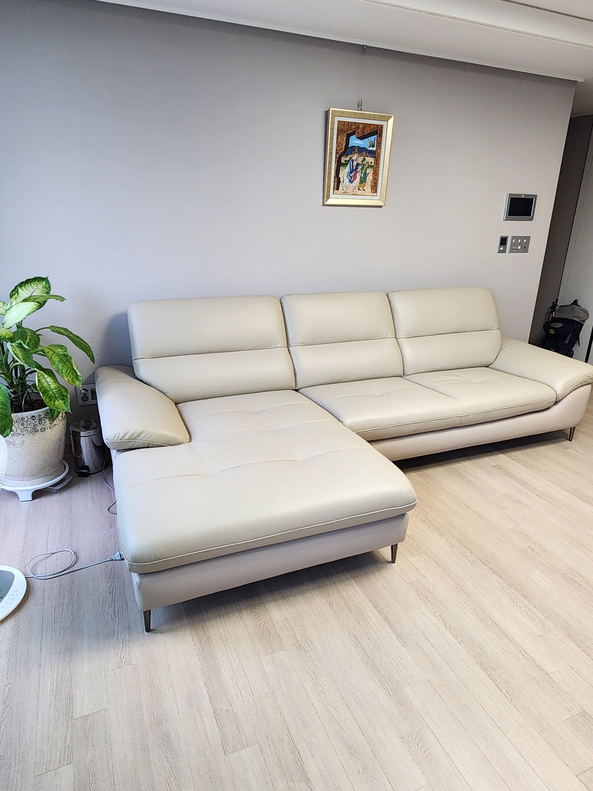 Sofa SENSA – Sofa Da Góc Chữ L Cao Cấp Sang Trọng Cho Phòng Khách