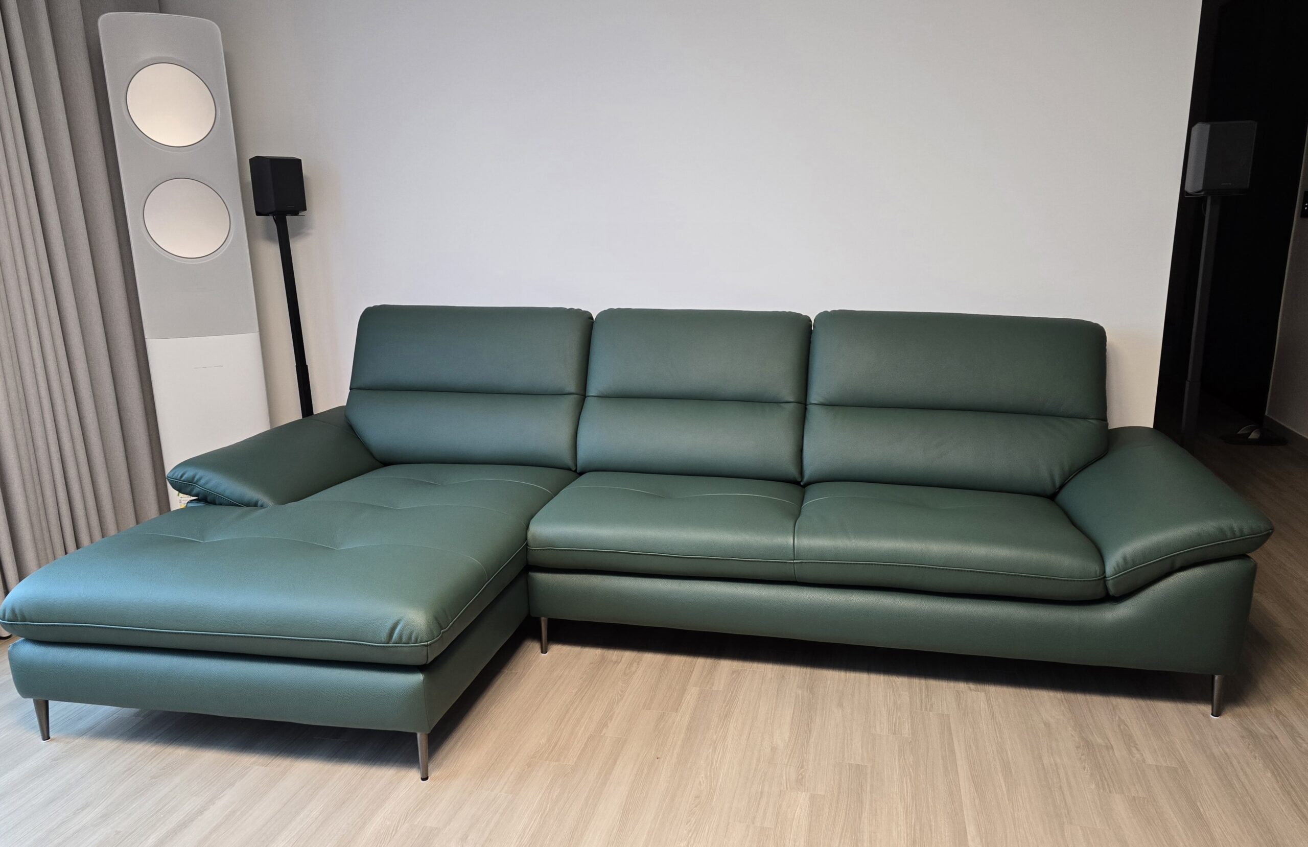 Sofa SENSA – Sofa Da Góc Chữ L Cao Cấp Sang Trọng Cho Phòng Khách