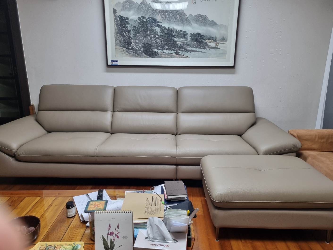 Sofa SENSA – Sofa Da Góc Chữ L Cao Cấp Sang Trọng Cho Phòng Khách