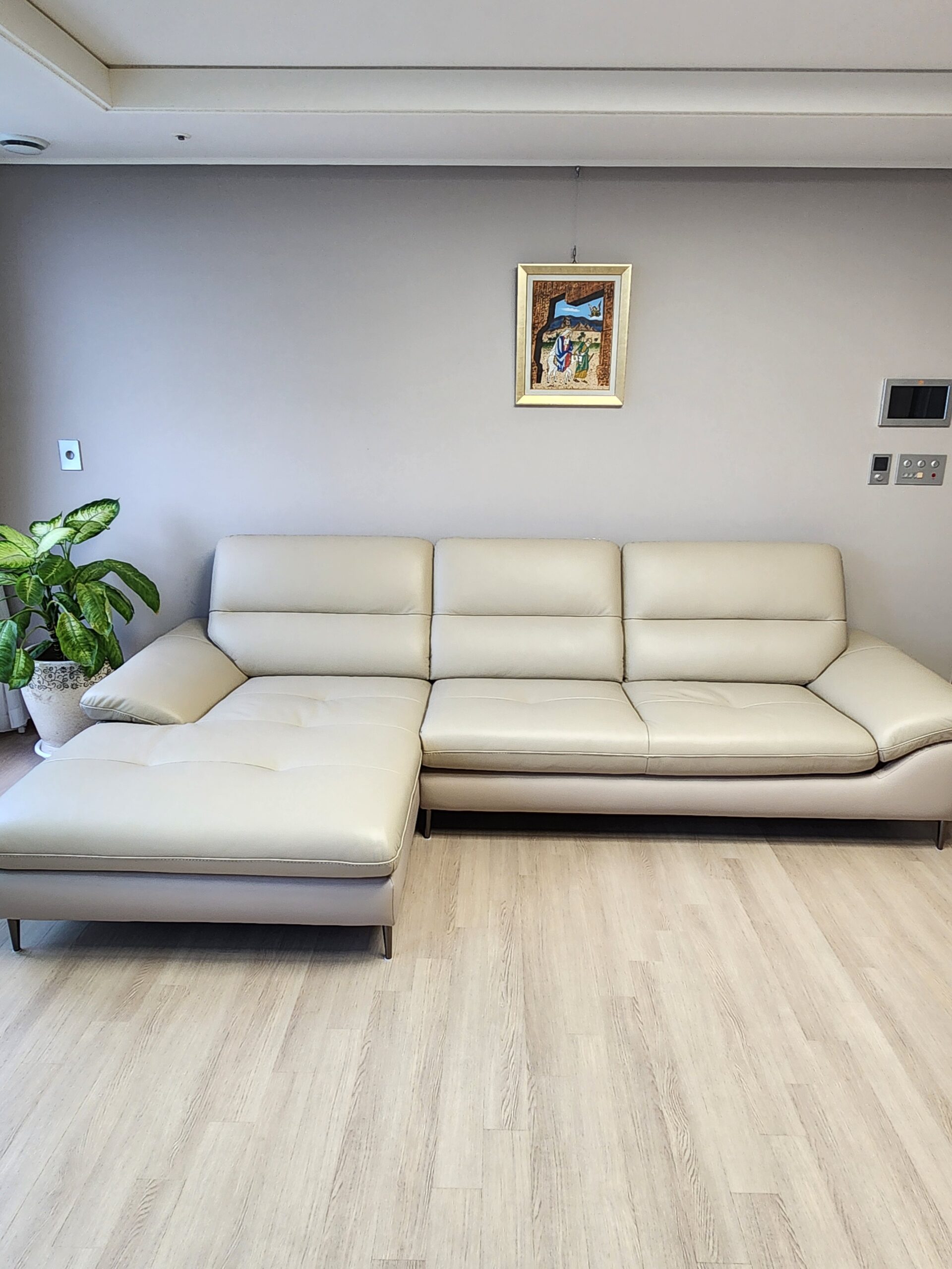 Sofa SENSA – Sofa Da Góc Chữ L Cao Cấp Sang Trọng Cho Phòng Khách