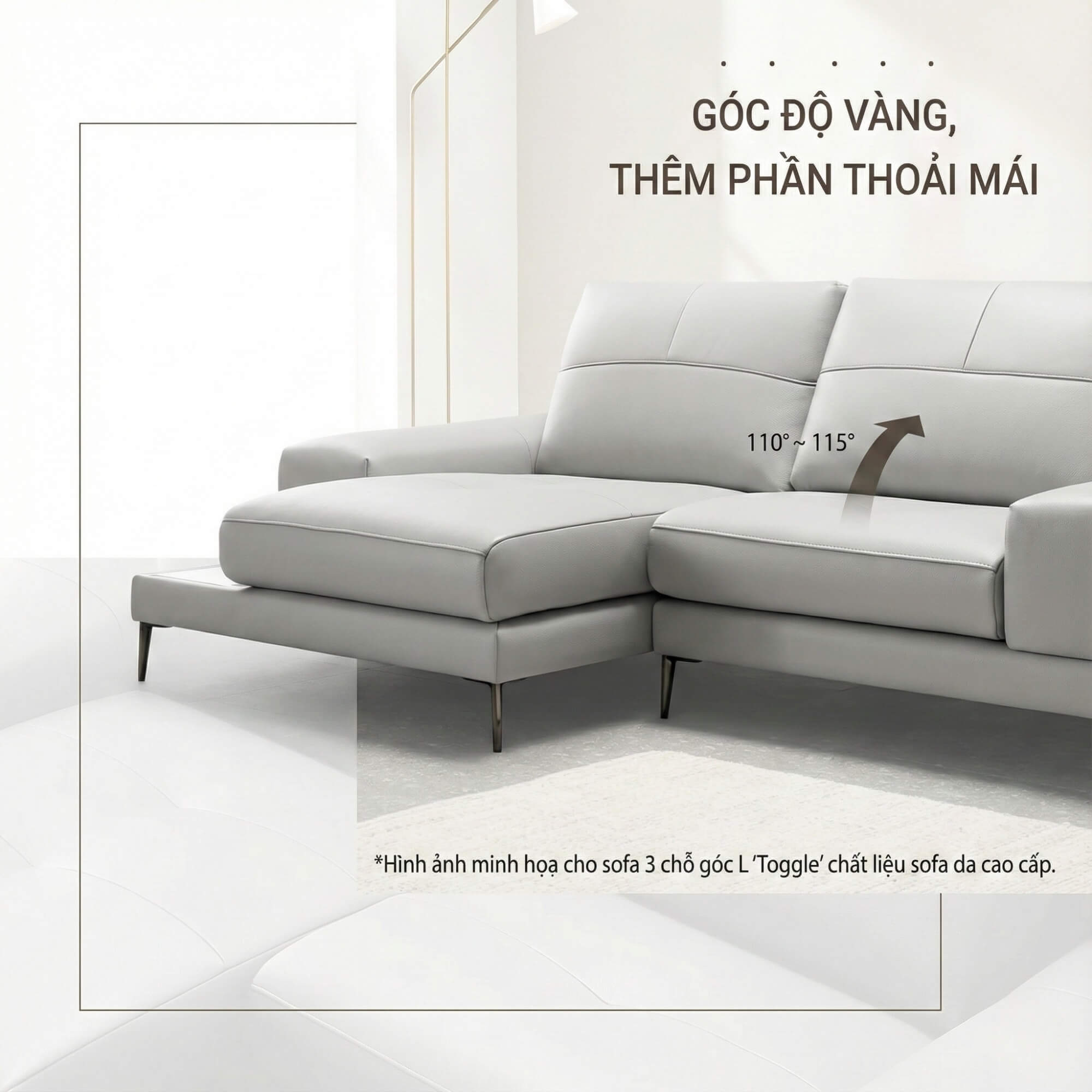 Sofa TOGGLE - Sofa Module Lạ Mắt Thiết kế Linh Hoạt Tuỳ Sở Thích