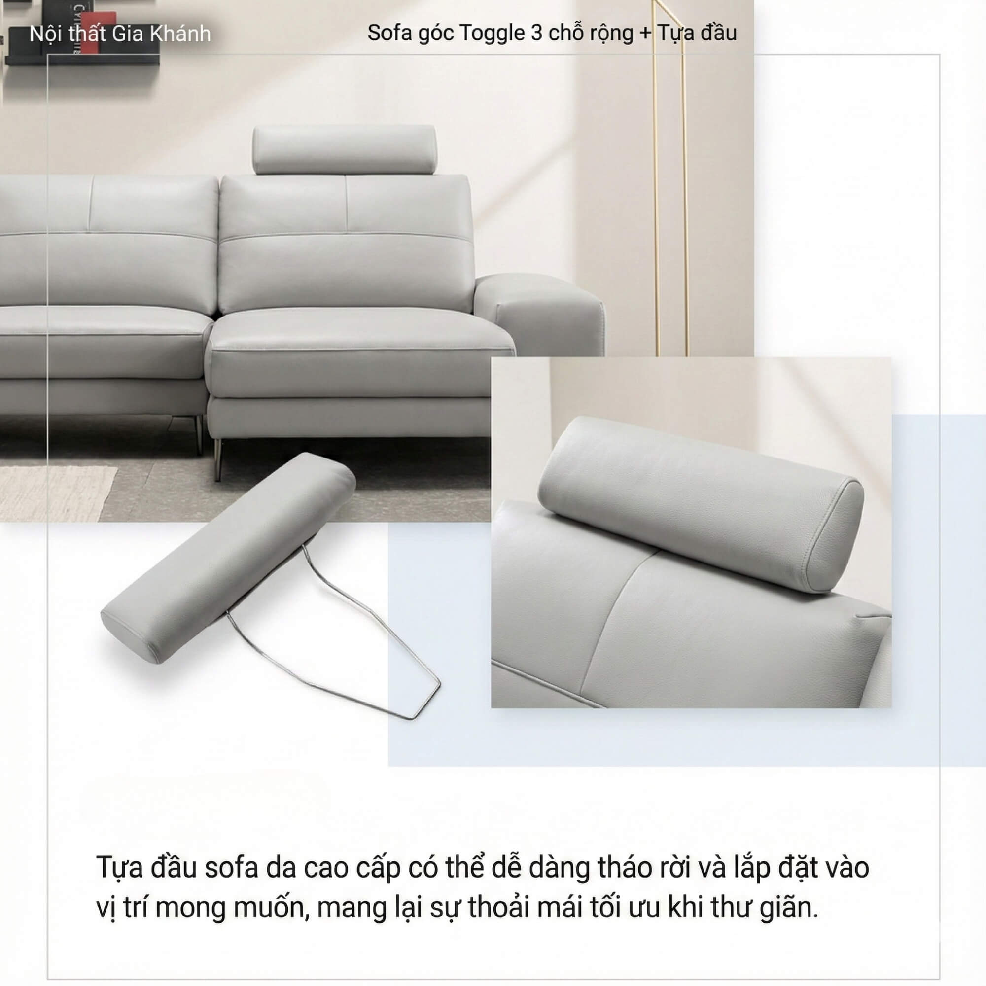 Sofa TOGGLE - Sofa Module Lạ Mắt Thiết kế Linh Hoạt Tuỳ Sở Thích