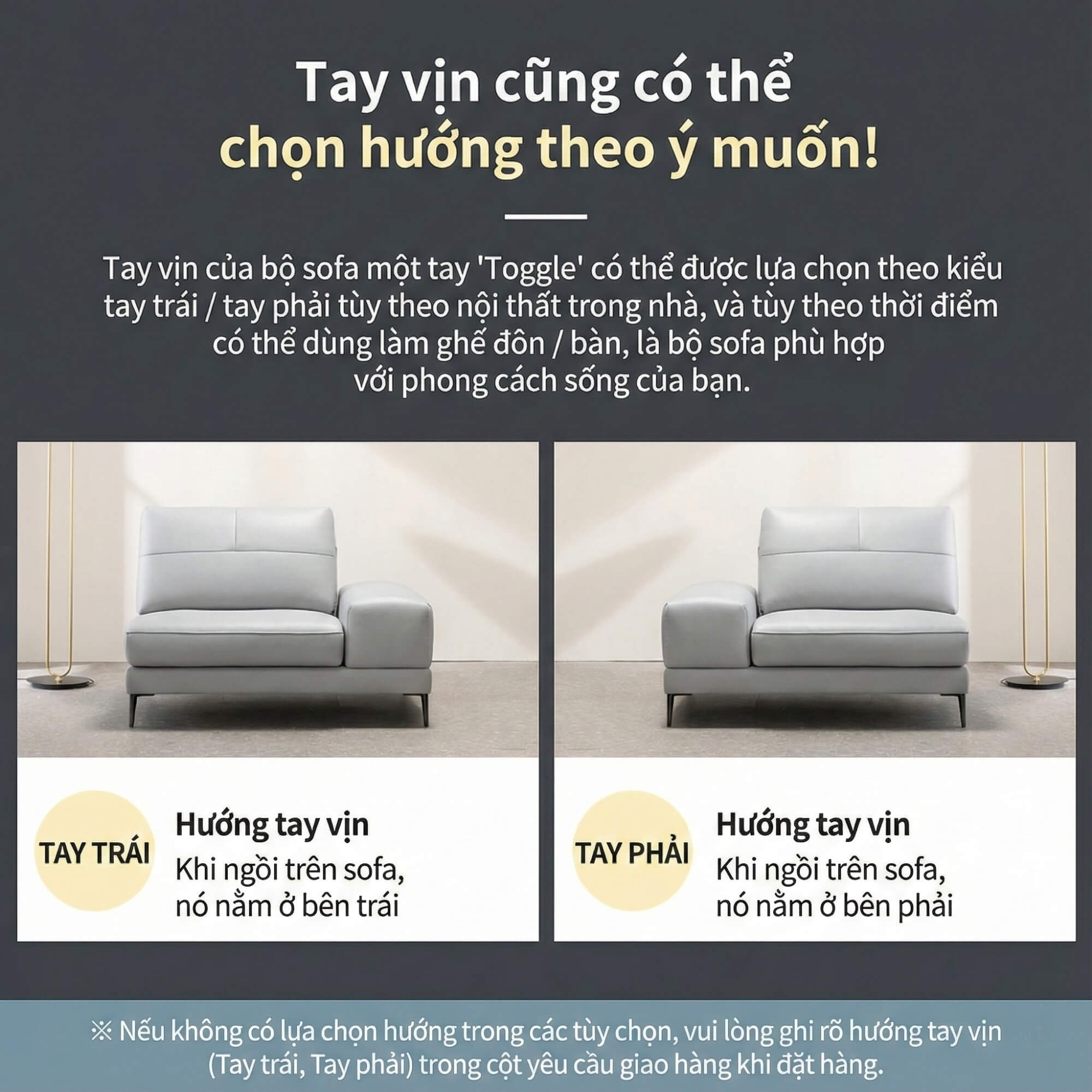 Sofa TOGGLE - Sofa Module Lạ Mắt Thiết kế Linh Hoạt Tuỳ Sở Thích