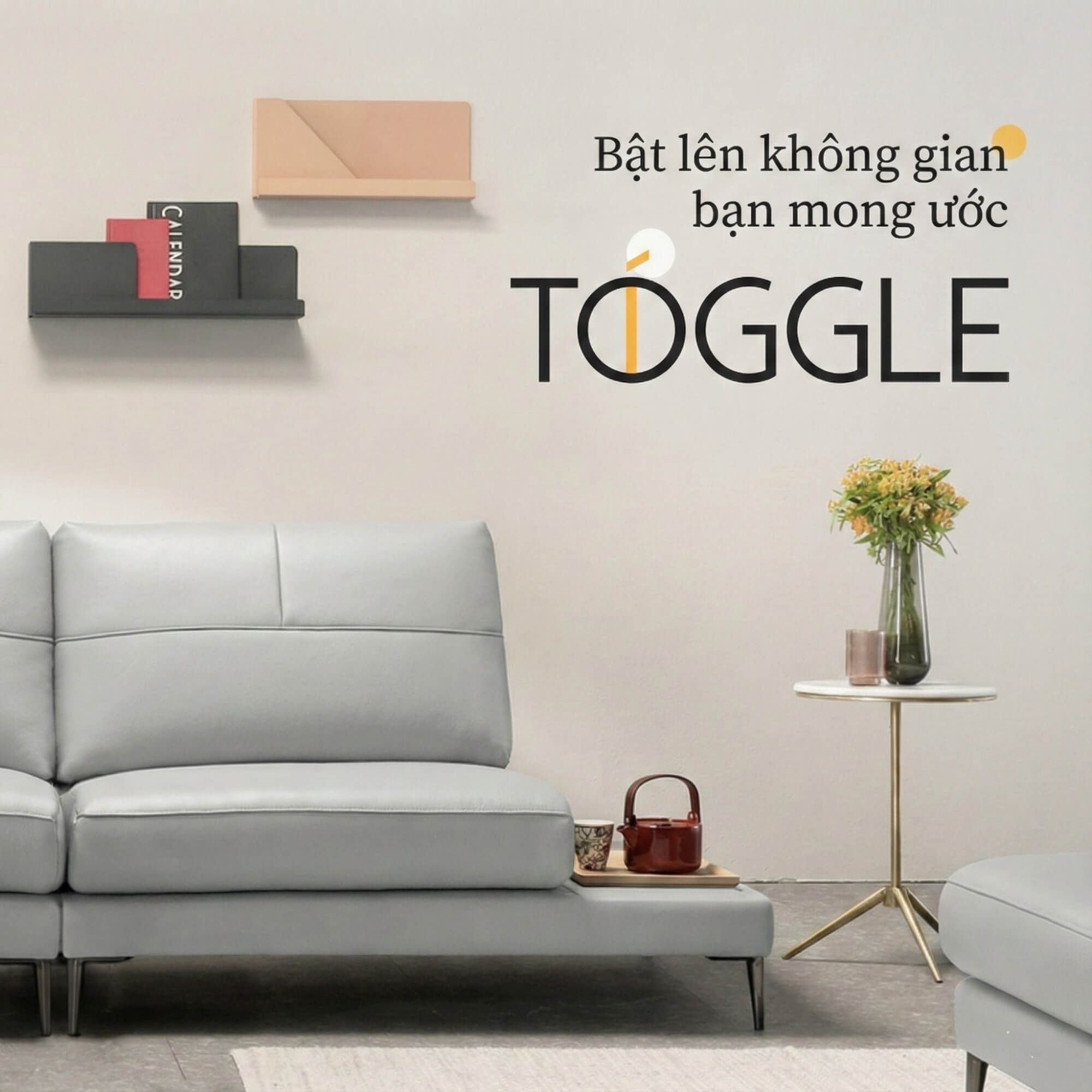 Sofa TOGGLE - Sofa Module Lạ Mắt Thiết kế Linh Hoạt Tuỳ Sở Thích