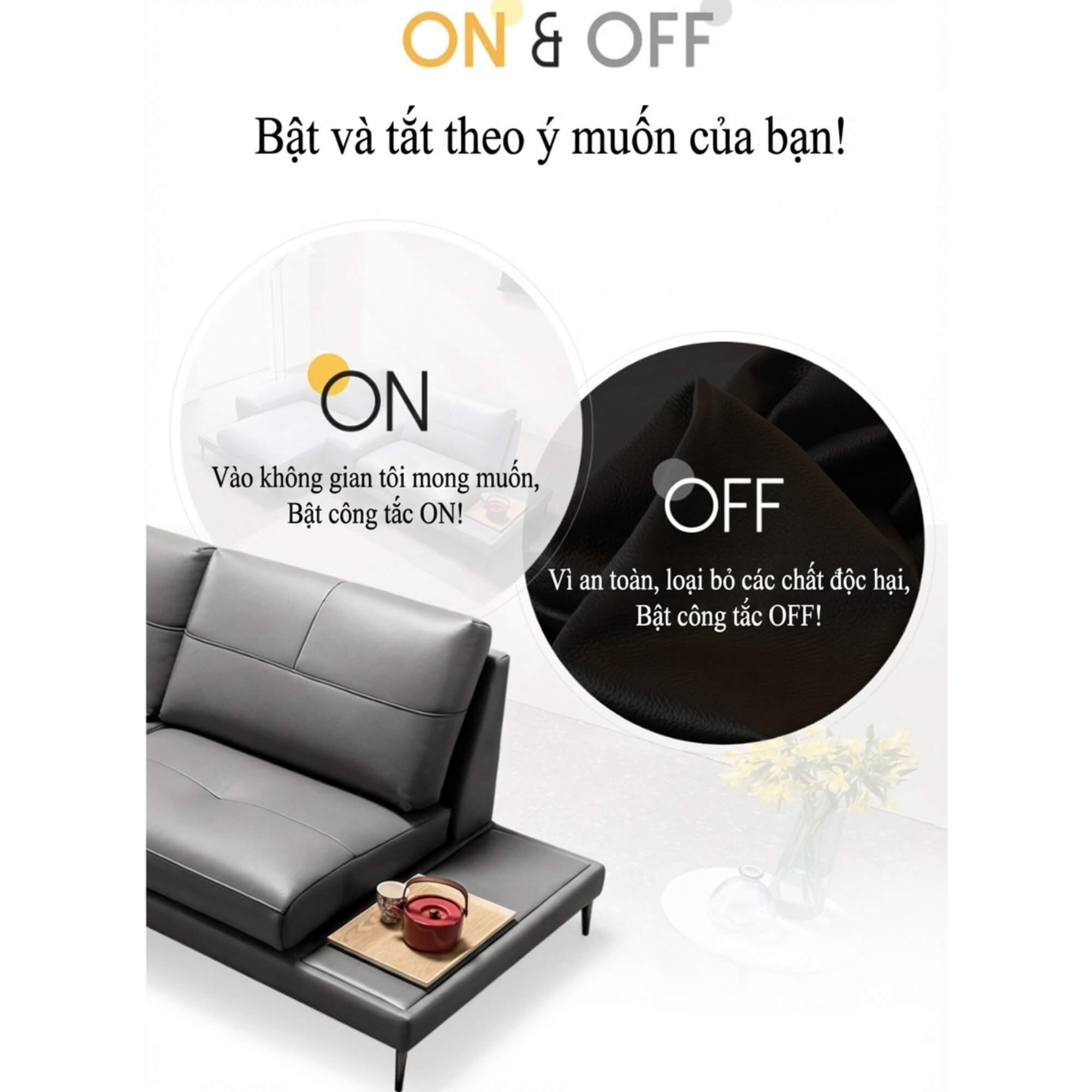 Sofa TOGGLE - Sofa Module Lạ Mắt Thiết kế Linh Hoạt Tuỳ Sở Thích