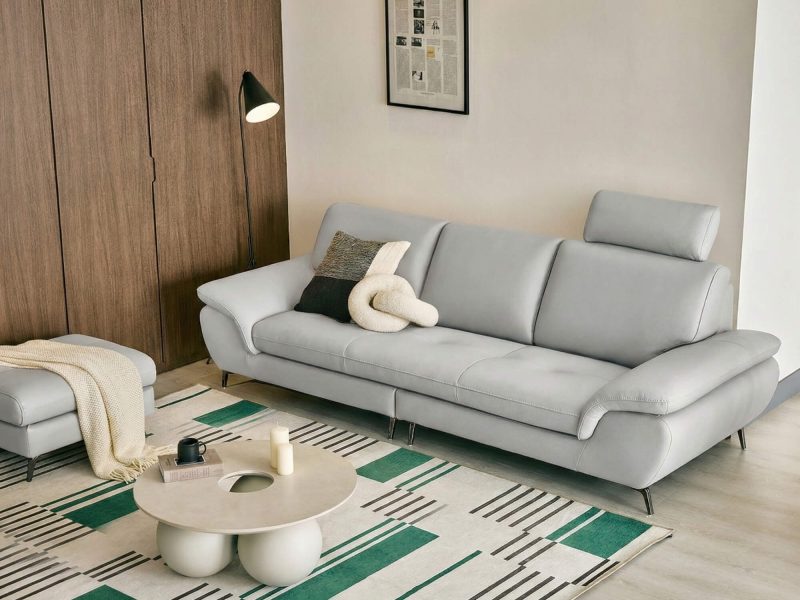 Sofa TREVISO - Sofa Băng Dáng Thuyền Trẻ Trung Cho Phòng Khách Chung Cư
