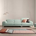 Sofa TRUENORTH - Sofa Băng Bọc Da Thiết Kế Mạnh Mẽ Có Tựa Đầu Linh Hoạt
