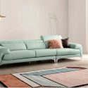 Sofa TRUENORTH - Sofa Băng Bọc Da Thiết Kế Mạnh Mẽ Có Tựa Đầu Linh Hoạt