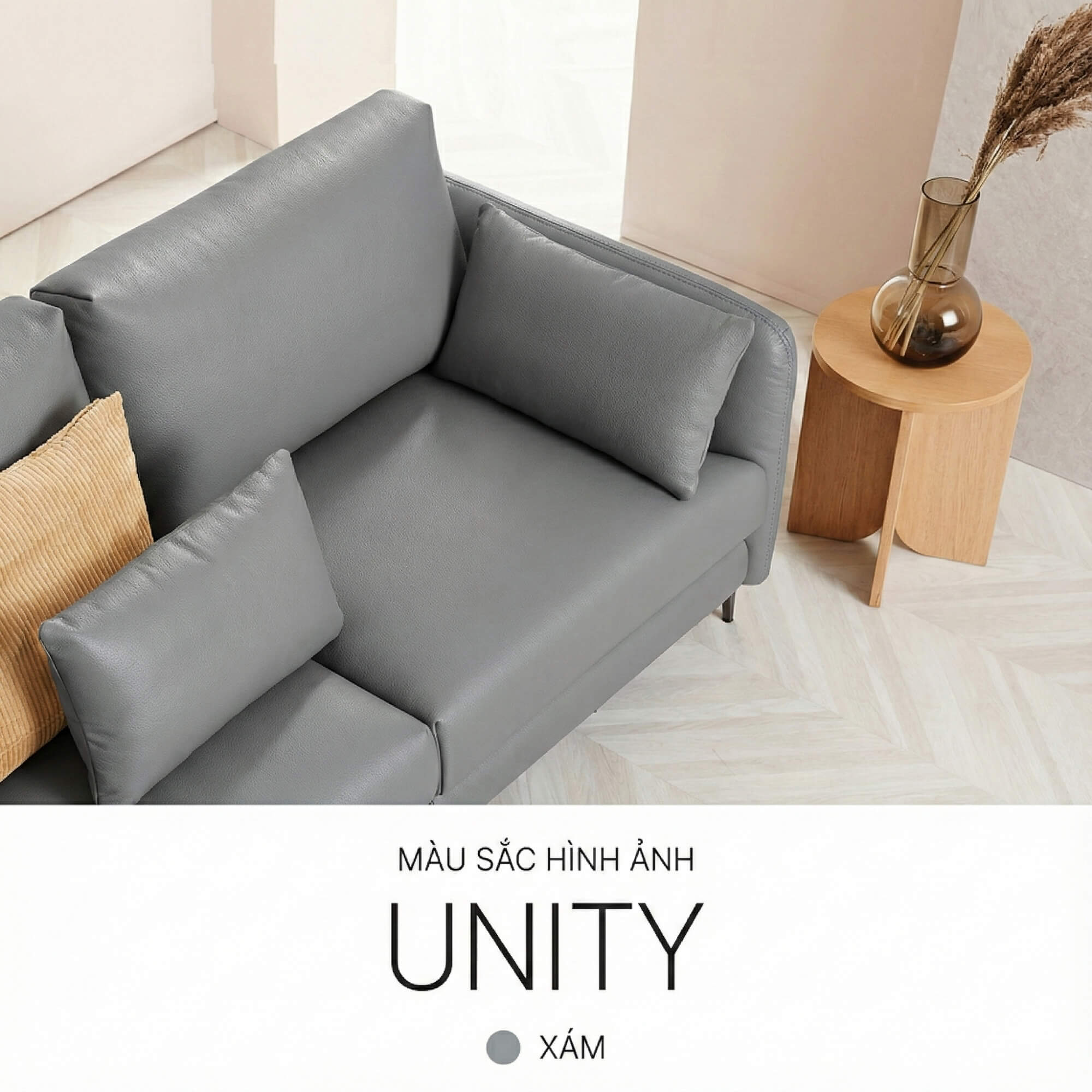 Sofa UNITY – Sofa Góc Dạng Module Linh Hoạt Tự Do Sáng Tạo