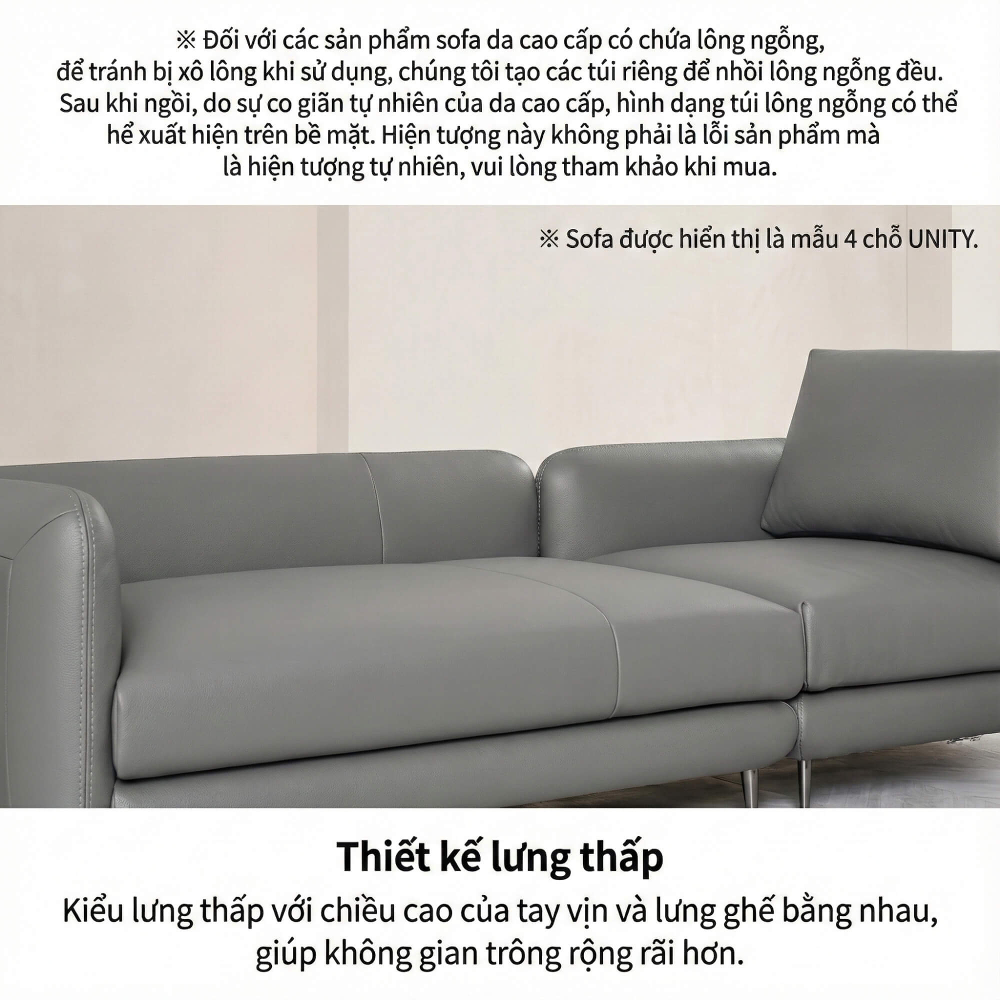 Sofa UNITY – Sofa Góc Dạng Module Linh Hoạt Tự Do Sáng Tạo