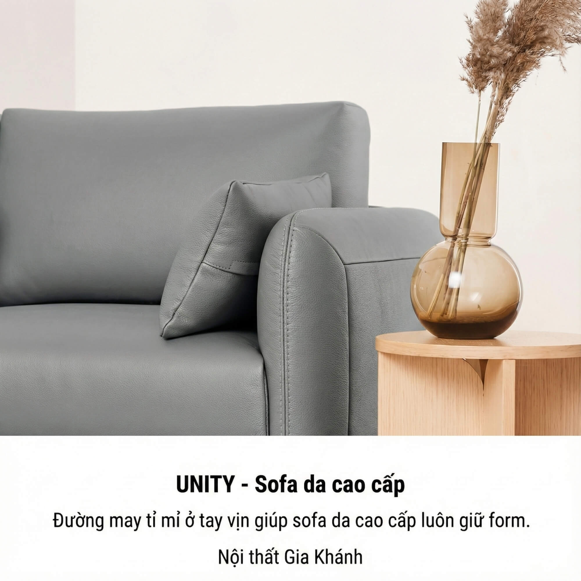 Sofa UNITY – Sofa Góc Dạng Module Linh Hoạt Tự Do Sáng Tạo