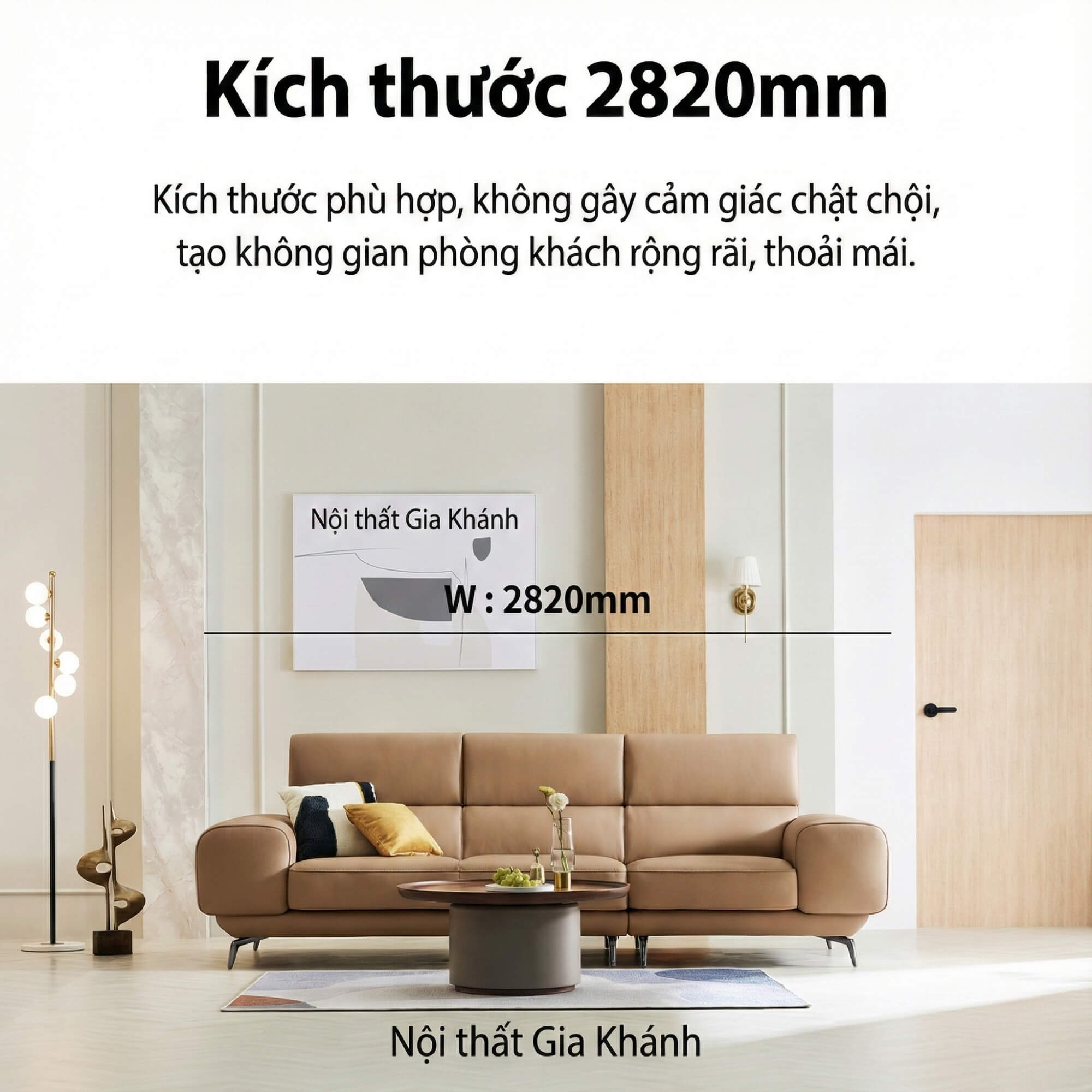 Sofa VERMONT - Sofa Băng Ấm Áp Thư Giãn Với Tựa Đầu Thông Minh