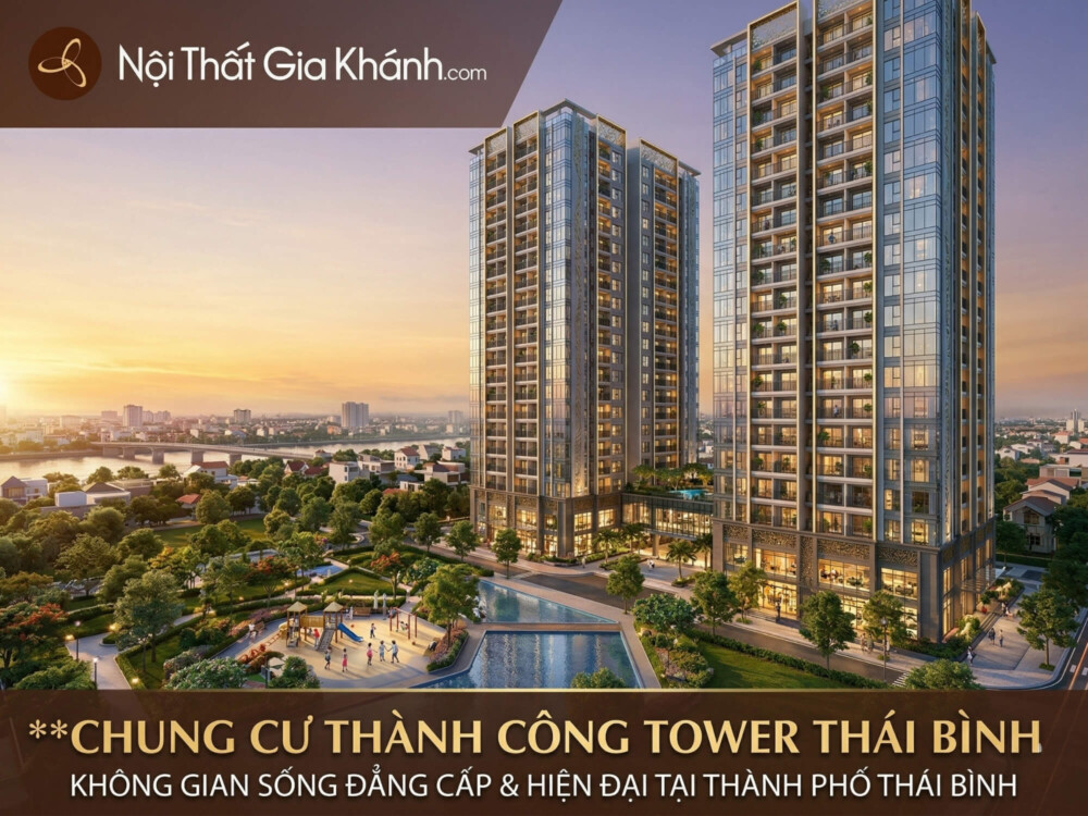 Chung Cư Thành Công Tower Thái Bình: Đánh Giá Vị Trí, Giá & Pháp Lý 2026