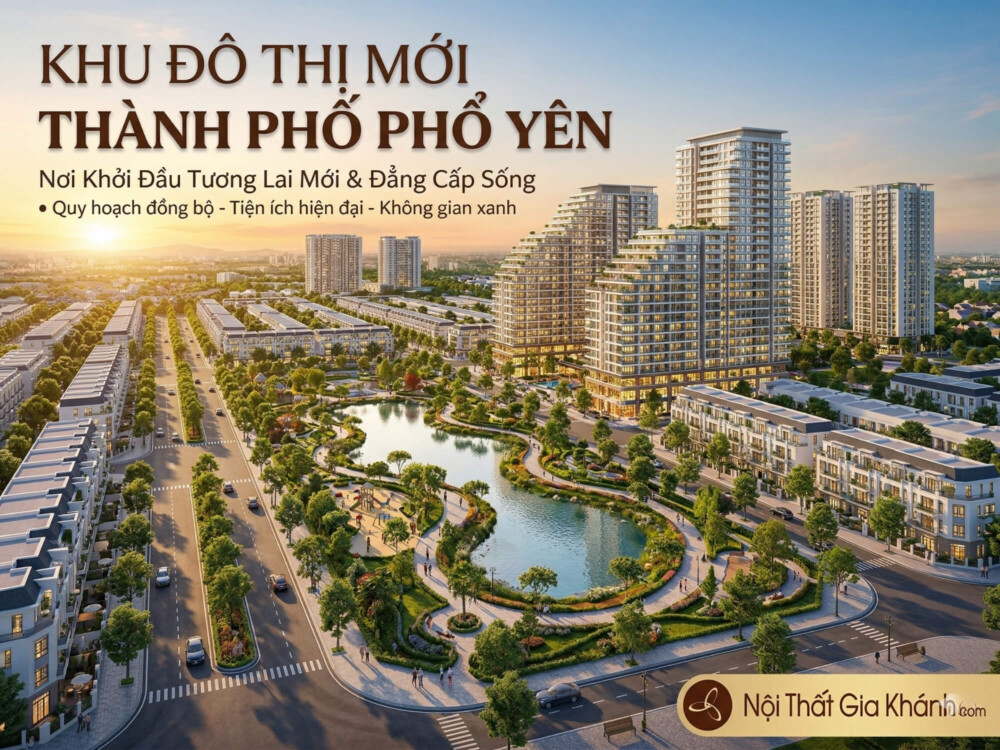 Khu Đô Thị Mới Thành Phố Phổ Yên: Toàn Cảnh Thị Trường 2025-2026