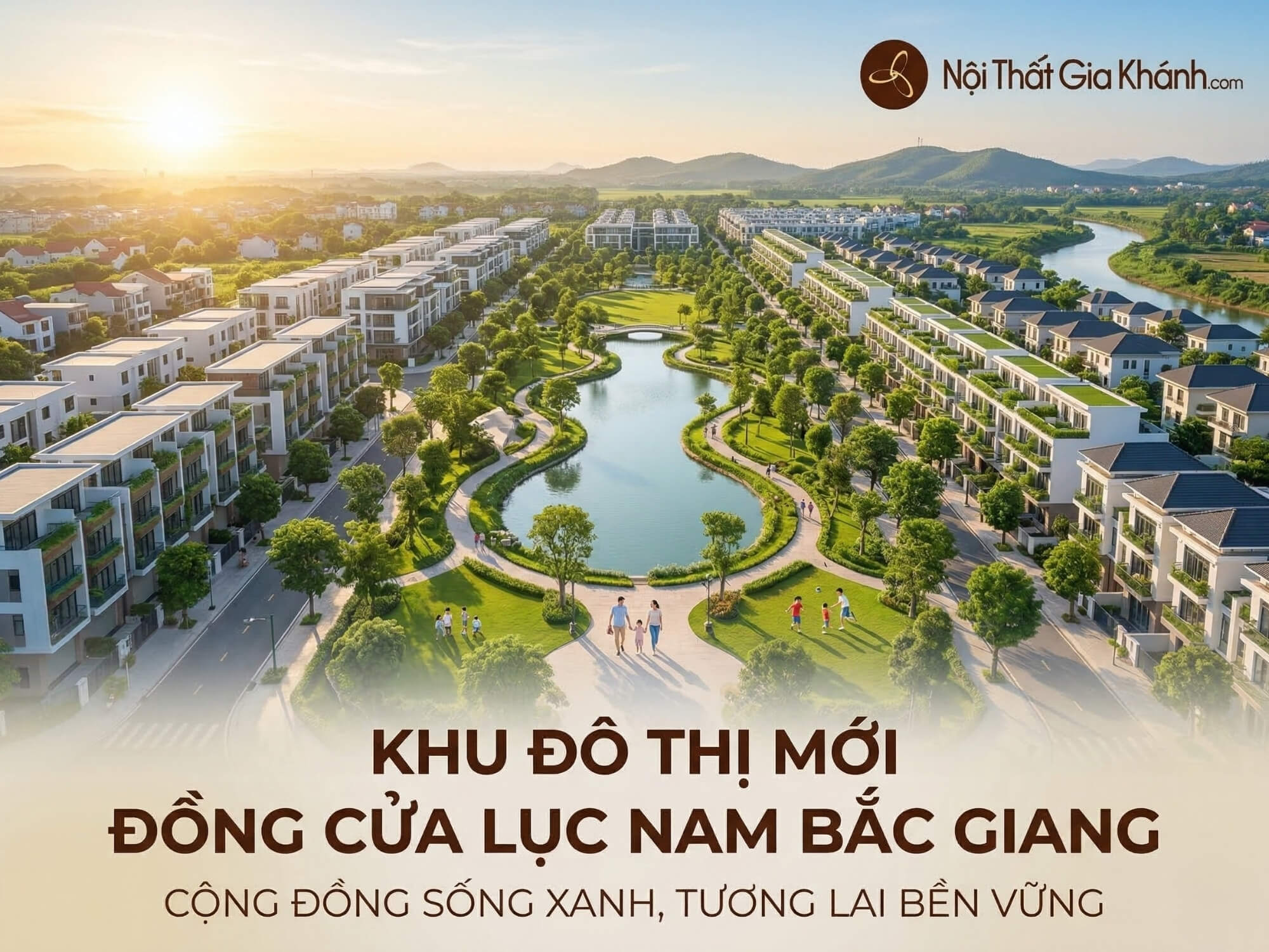 Khu đô thị mới Đồng Cửa Lục Nam Bắc Giang: Review 2 Giai đoạn