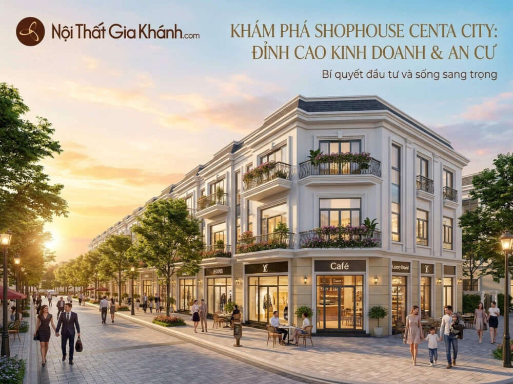Review Shophouse Centa City 2026: Bảng Giá, Vị Trí & Tiềm Năng Đầu Tư