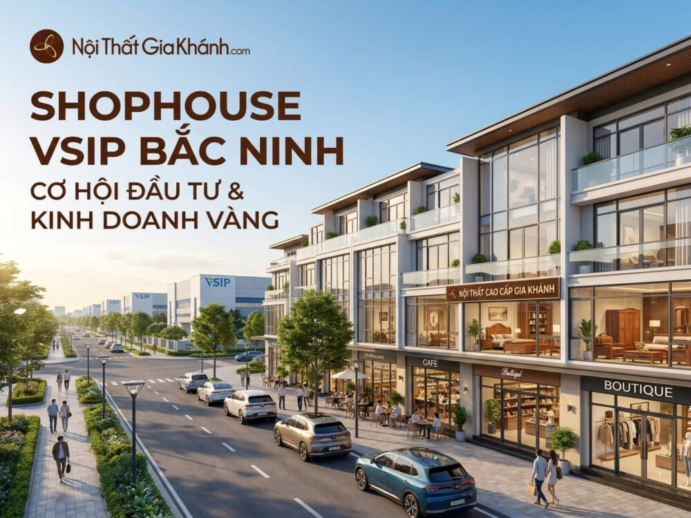 Shophouse VSIP Bắc Ninh: Phân Tích Đầu Tư & Giá Bán 2026