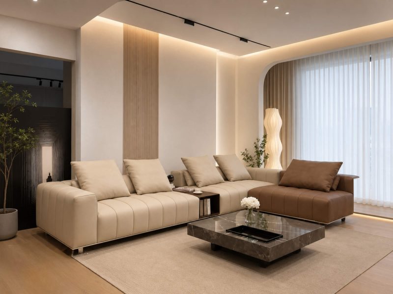 Sofa SERENITY - Sofa Hiện Đại Luxury Cho Phòng Khách Sang Trọng SBH361