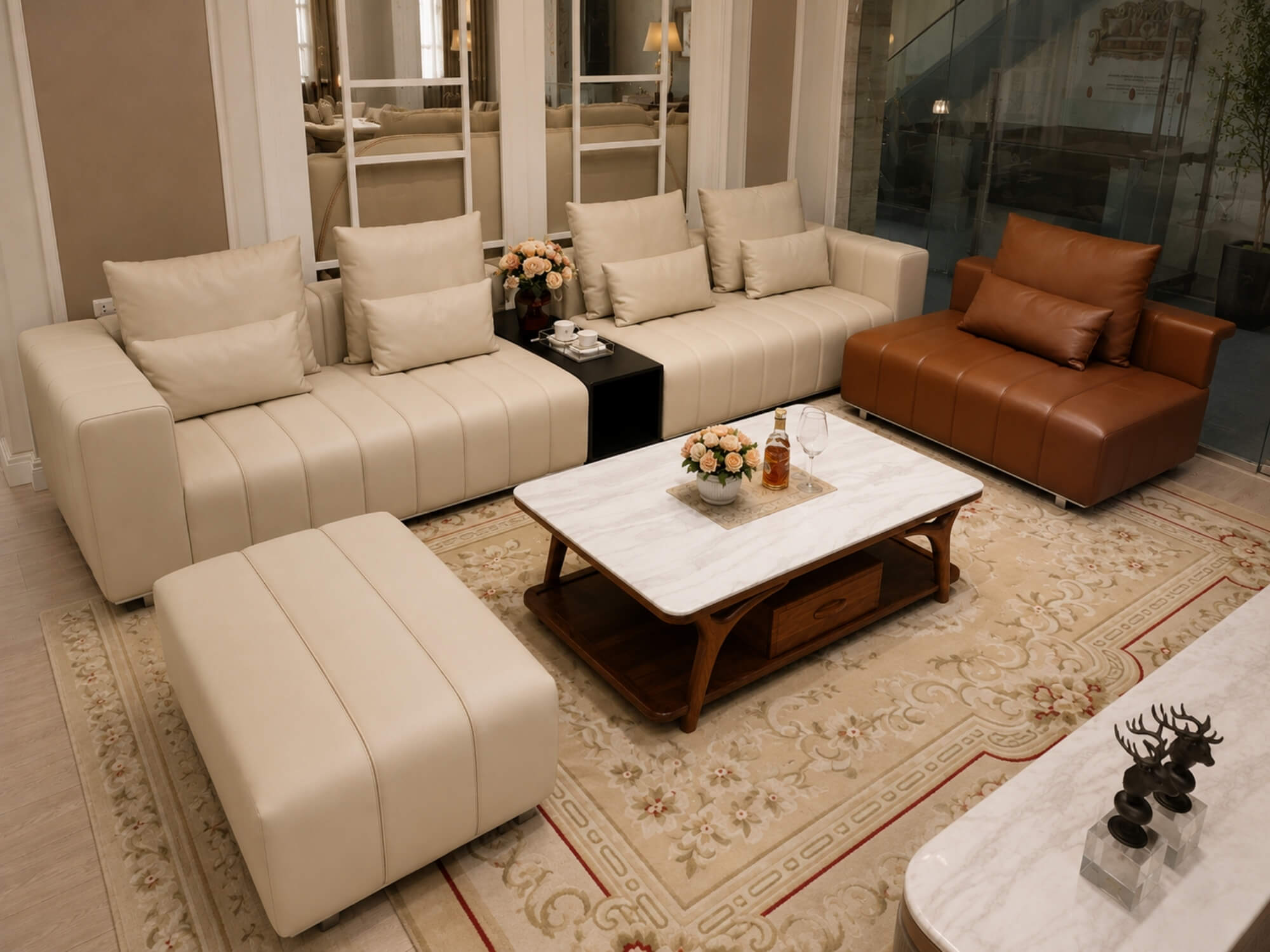 Sofa SERENITY - Sofa Hiện Đại Luxury Cho Phòng Khách Sang Trọng SBH361 - Ảnh 3