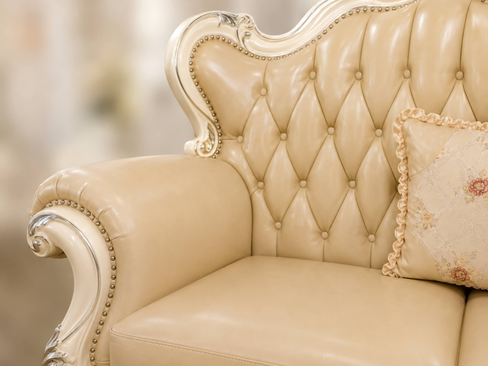 Sofa VALERION Phong Cách Tân Cổ Điển Hoàng Gia SB912-123 - Ảnh 14
