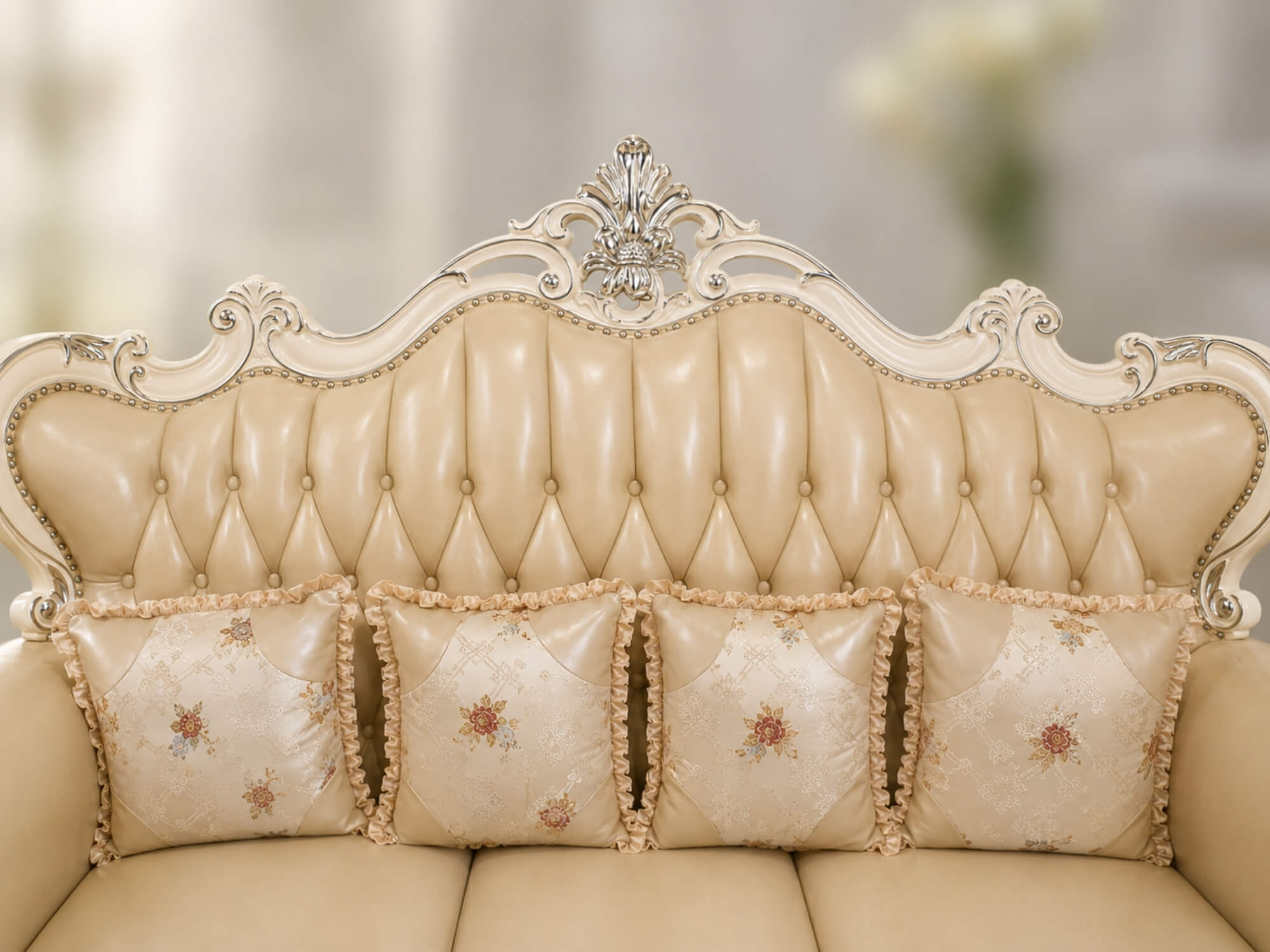 Sofa VALERION Phong Cách Tân Cổ Điển Hoàng Gia SB912-123 - Ảnh 9