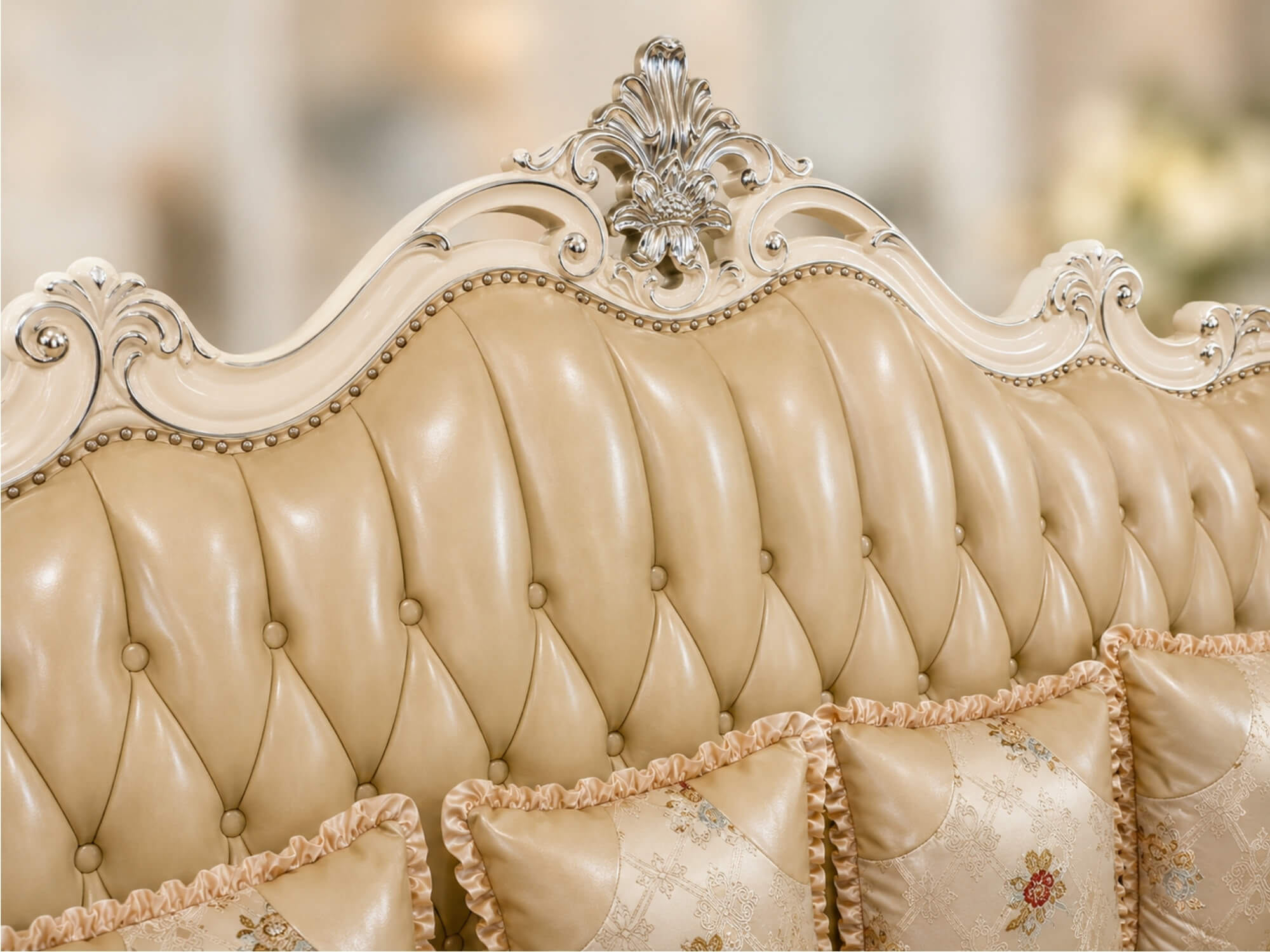 Sofa VALERION Phong Cách Tân Cổ Điển Hoàng Gia SB912-123 - Ảnh 10