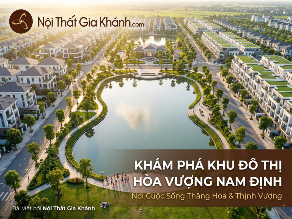 Khu Đô Thị Hòa Vượng Nam Định: Đánh Giá Thực Tế 2025 (Giá, Vị Trí, Tiện Ích)