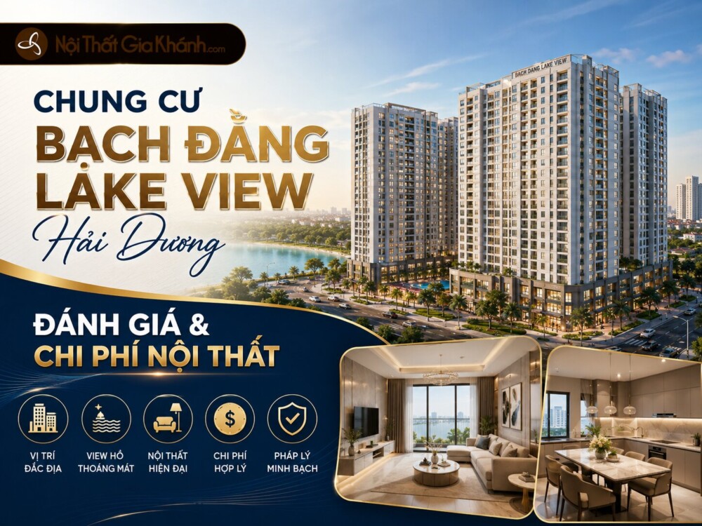 Chung Cư Bạch Đằng Lake View Hải Dương: Đánh Giá & Chi Phí Nội Thất