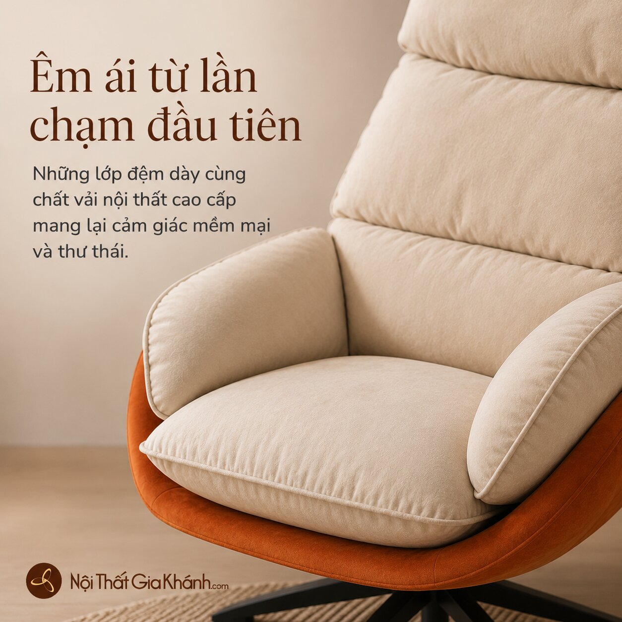 Ghế Thư Giãn NEST LOUNGE Phong Cách Scandinavian SY-031