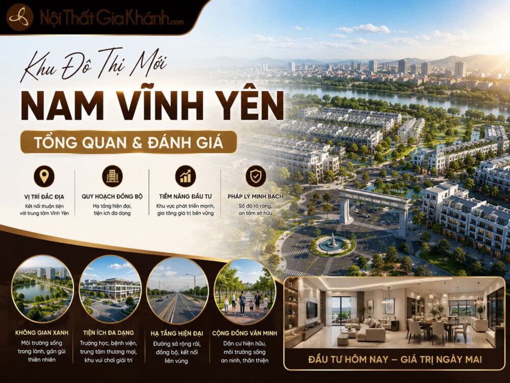 Khu Đô Thị Mới Nam Vĩnh Yên: Tổng Quan & Đánh Giá