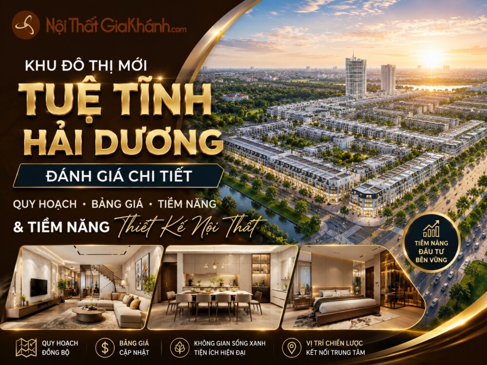 Khu Đô Thị Mới Tuệ Tĩnh Hải Dương: Đánh Giá Chi Tiết Quy Hoạch, Bảng Giá & Tiềm Năng Thiết Kế Nội Thất