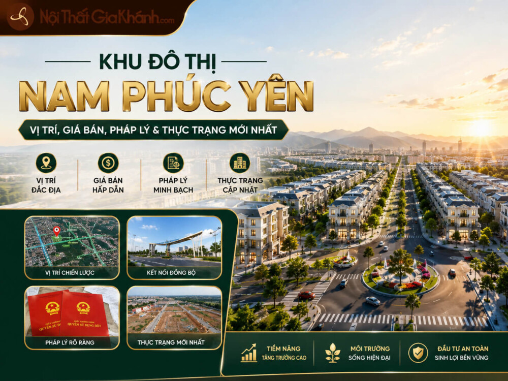 Khu Đô Thị Nam Phúc Yên 2026: Vị Trí, Giá Bán, Pháp Lý & Thực Trạng Mới Nhất